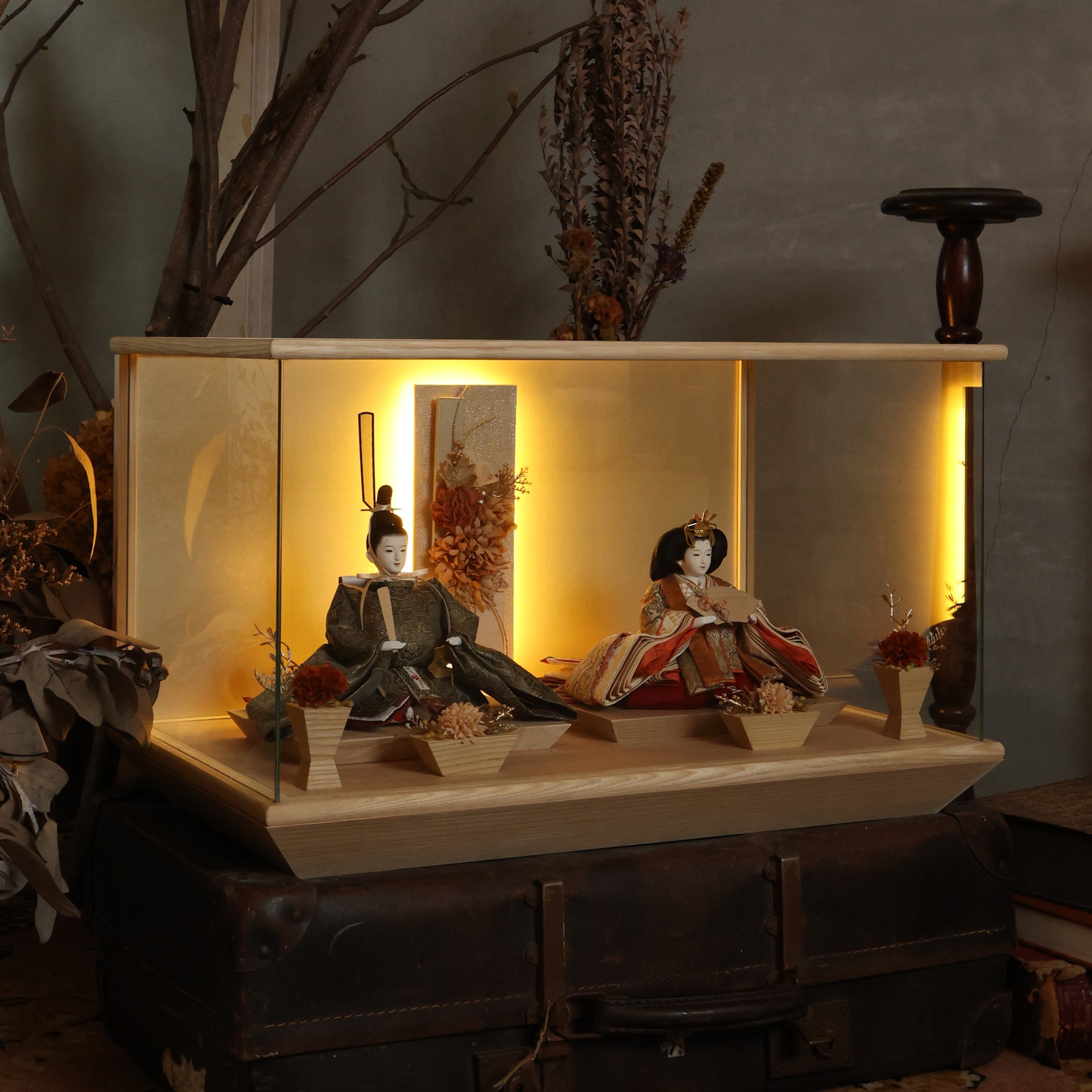 光葉　mitsuha｜26雛人形ケース飾り