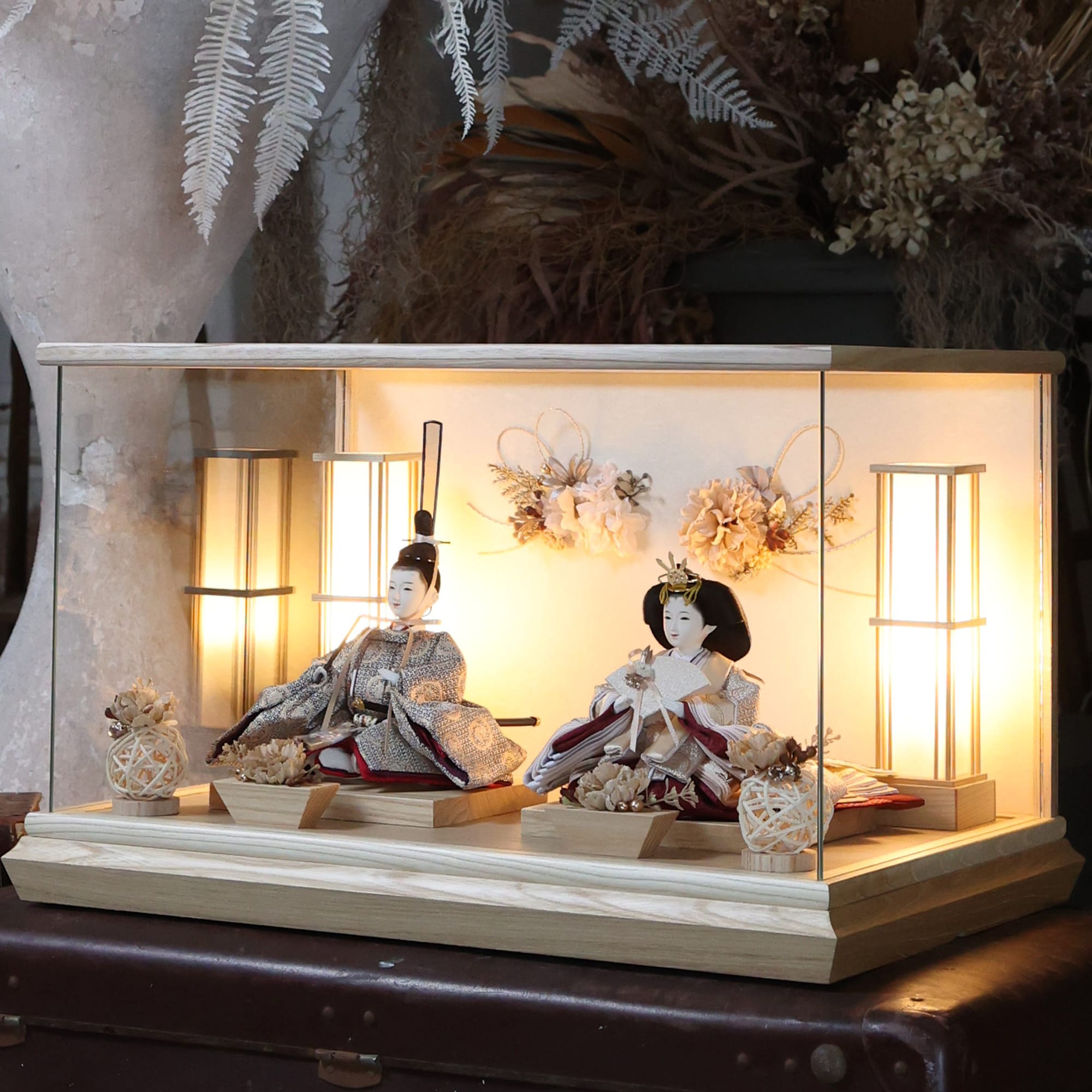 祈ドールの雛人形｜美和｜ケース飾り ｜雛人形（ひなにんぎょう）の祈