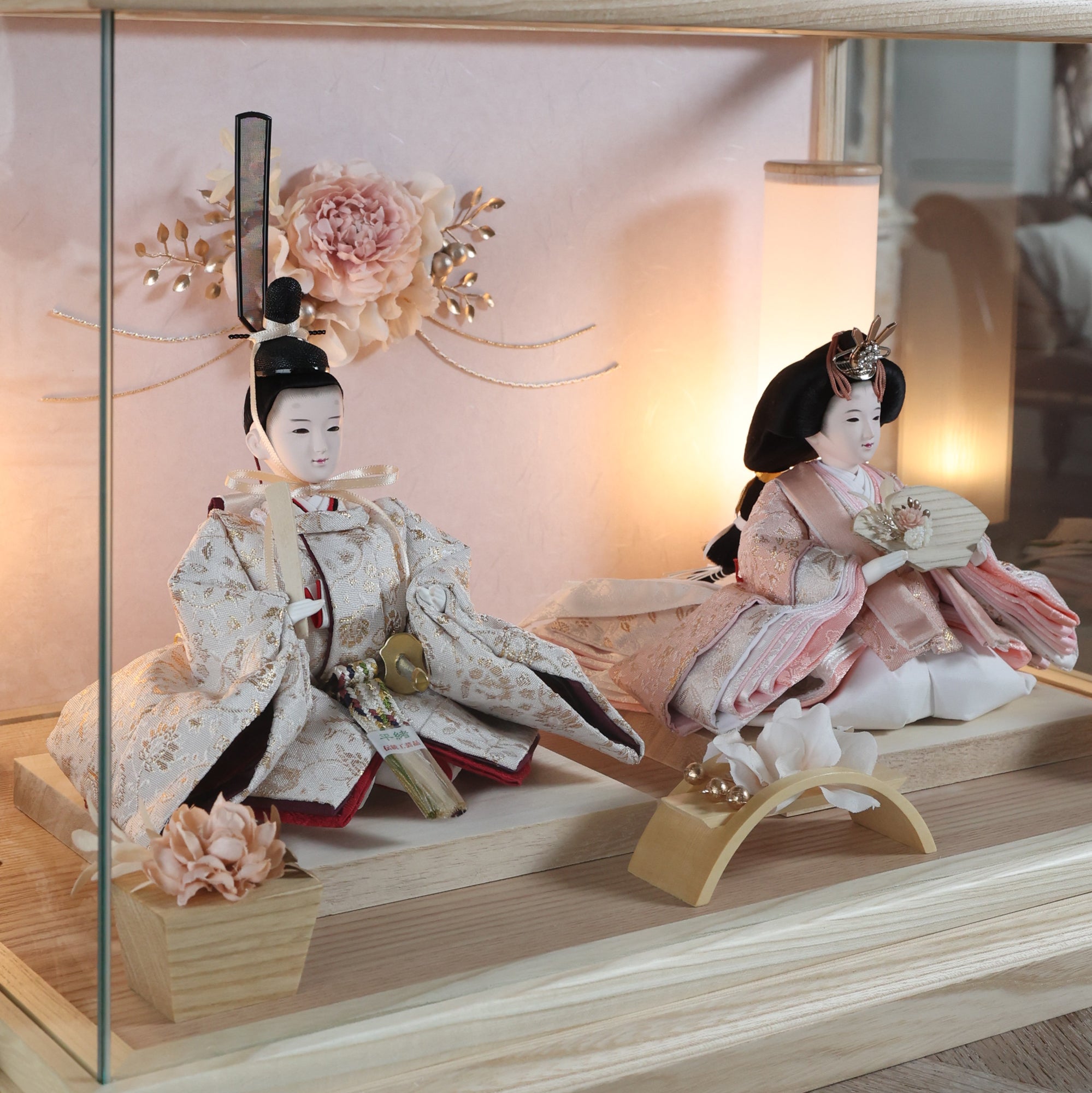 祈ドールの雛人形｜萌香｜ケース飾り ｜雛人形（ひなにんぎょう）の祈