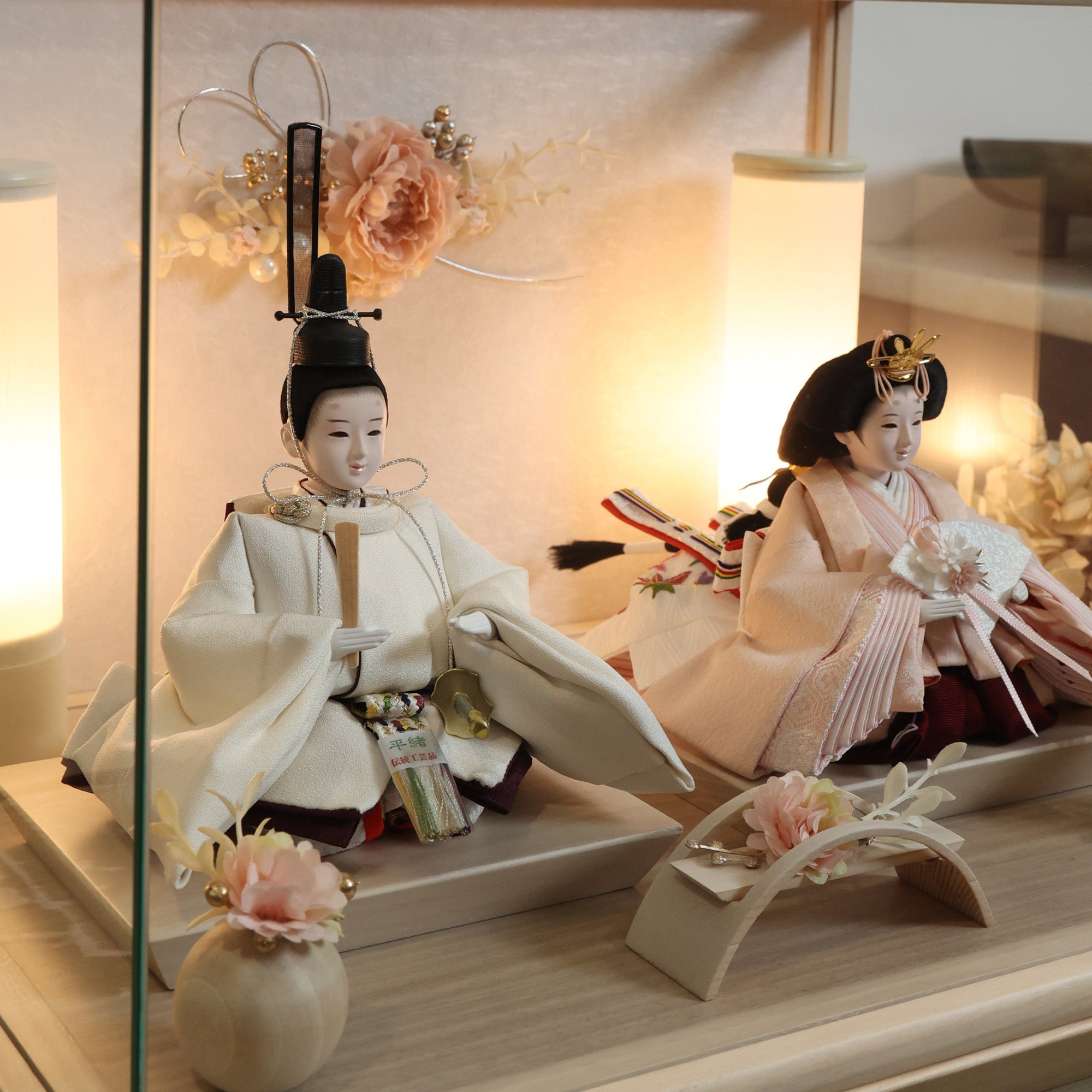 祈ドールの雛人形｜ももね｜ケース飾り ｜雛人形（ひなにんぎょう）の