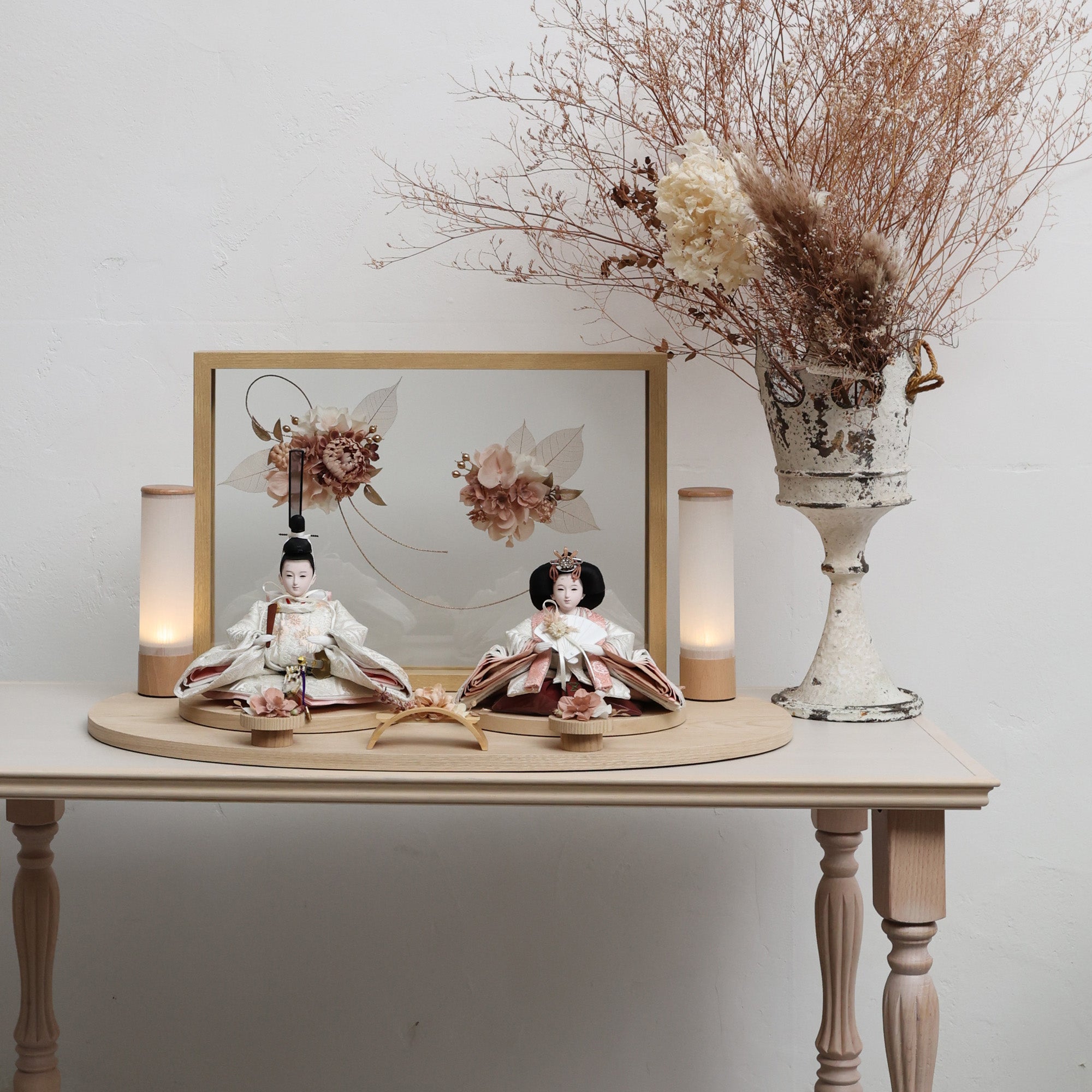 桃菜　mona｜26雛人形出し飾り