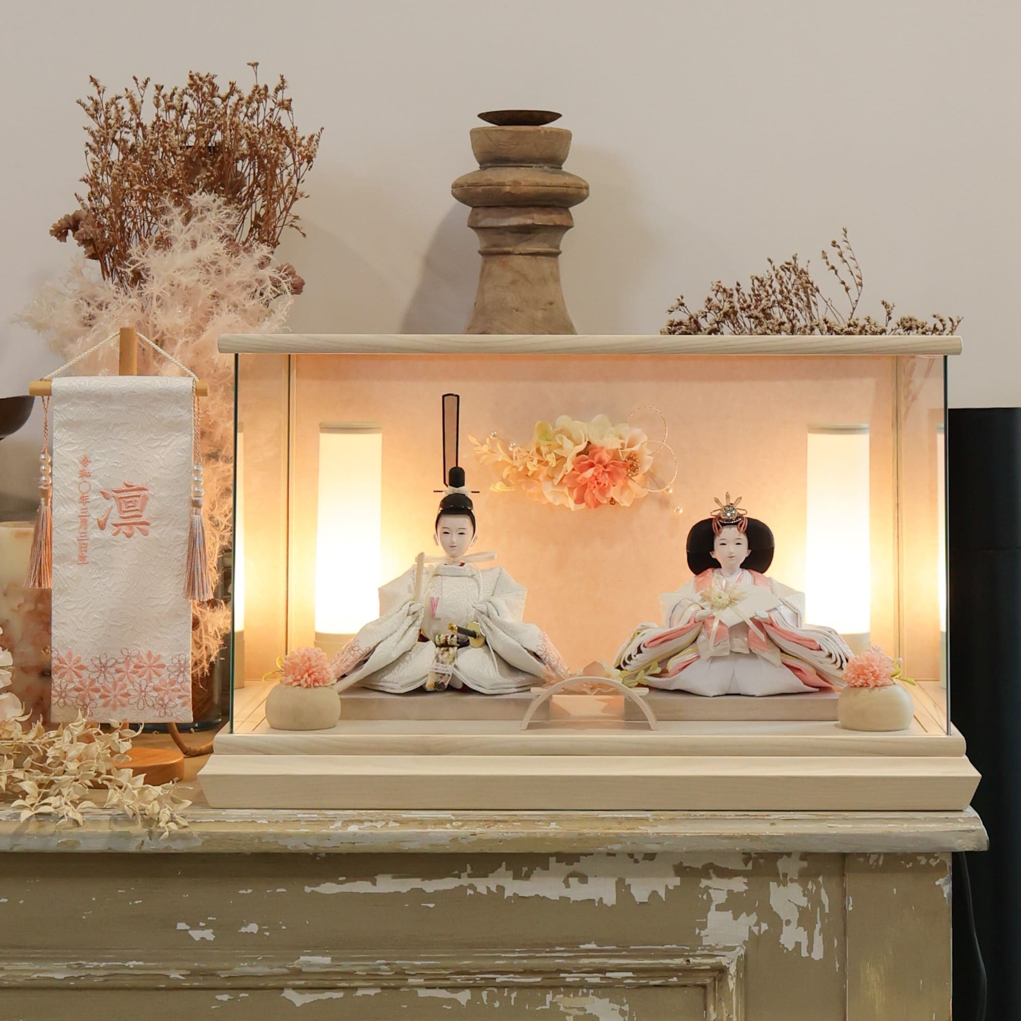 NANA　想｜26雛人形ケース飾り