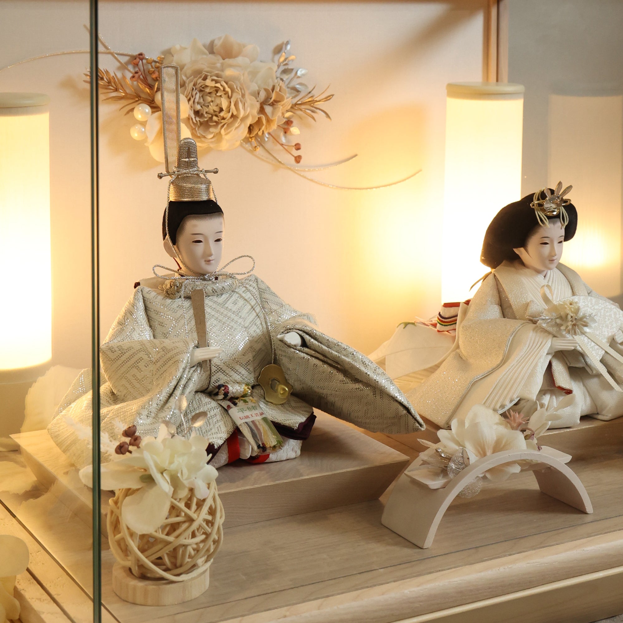 祈ドールの雛人形｜ななせ｜ケース飾り ｜雛人形（ひなにんぎょう）の