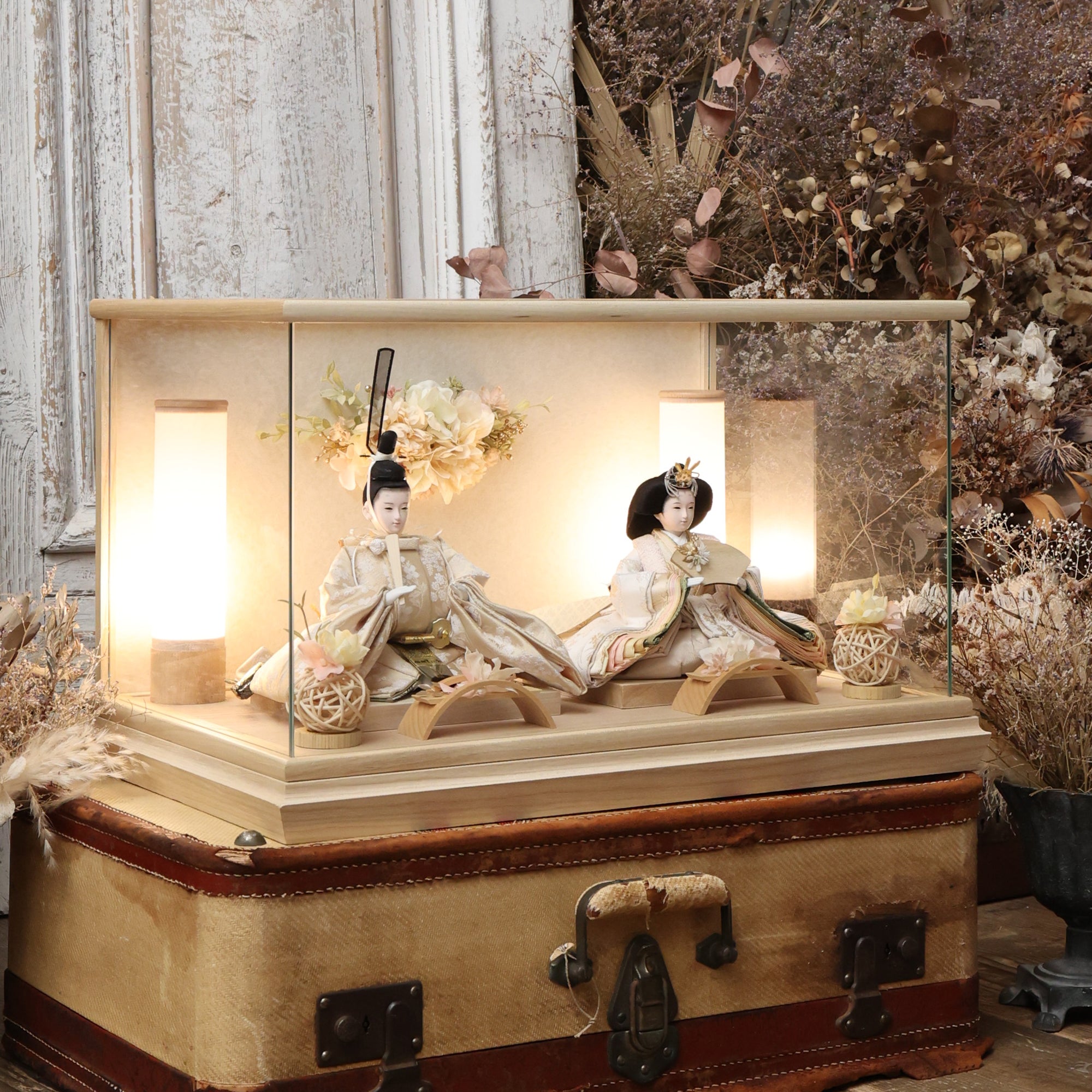 菜摘　natsumi｜26雛人形ケース飾り