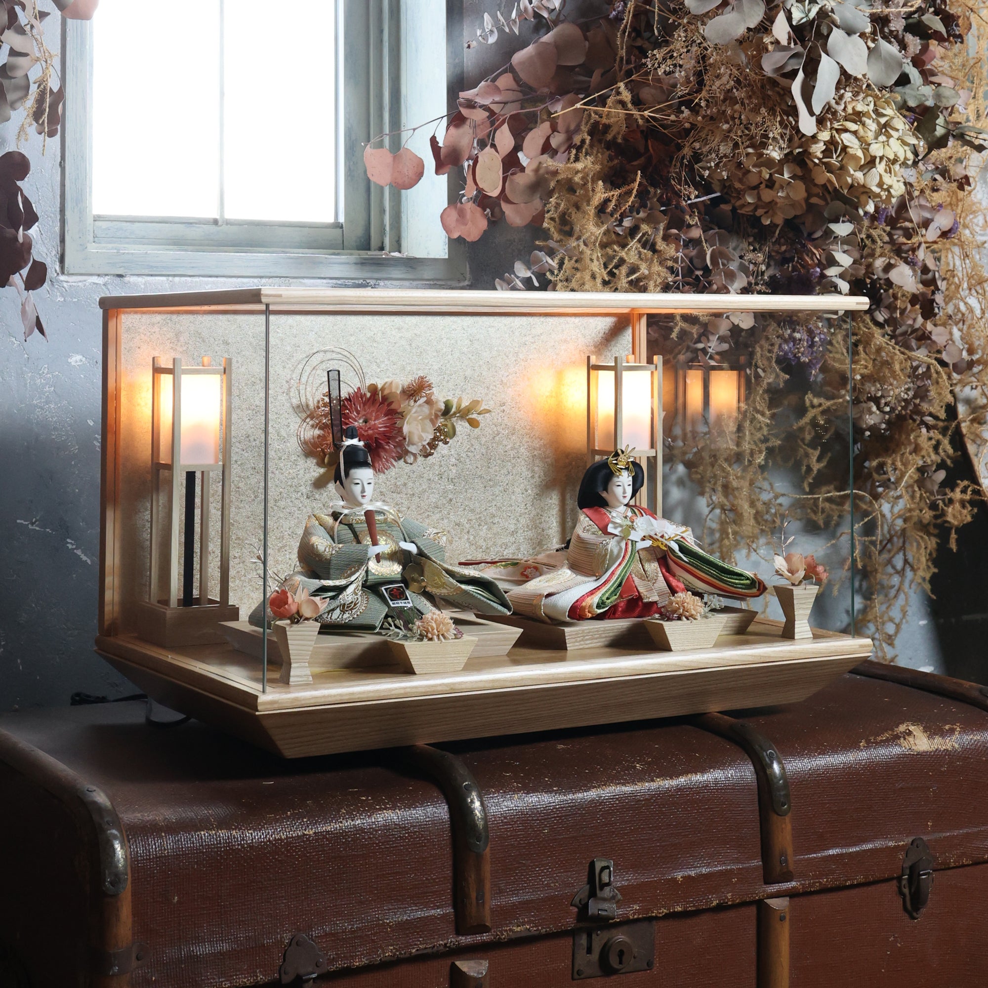 織葉　oriha｜26雛人形ケース飾り