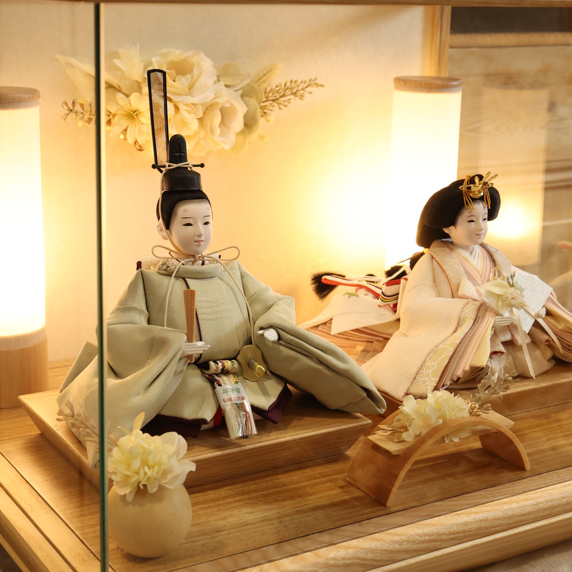 ゆずりは雛人形 祈ドールの雛人形｜りこな｜ケース飾り ｜雛人形（ひなにんぎょう）の