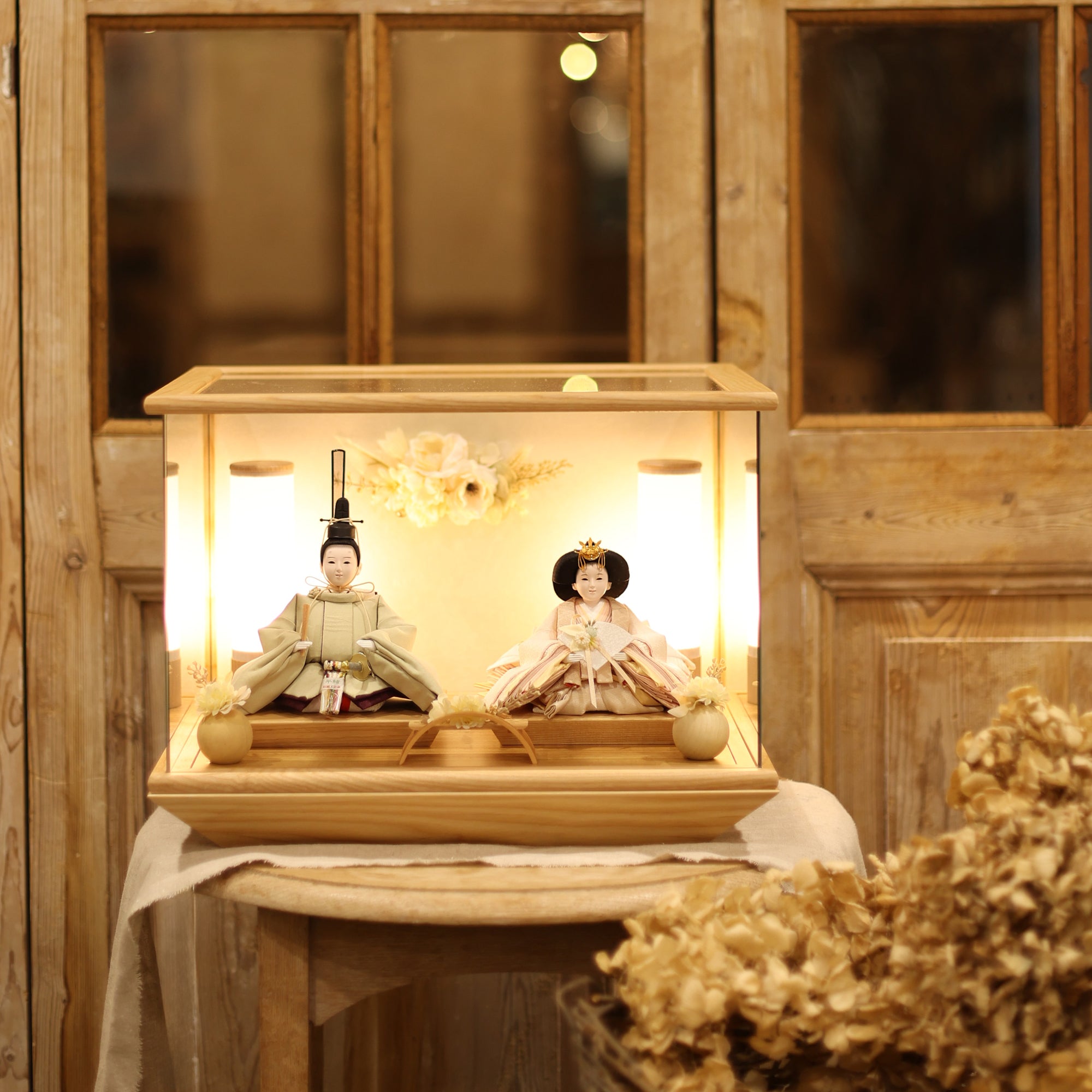 祈ドールの雛人形｜りこな｜ケース飾り ｜雛人形（ひなにんぎょう）の