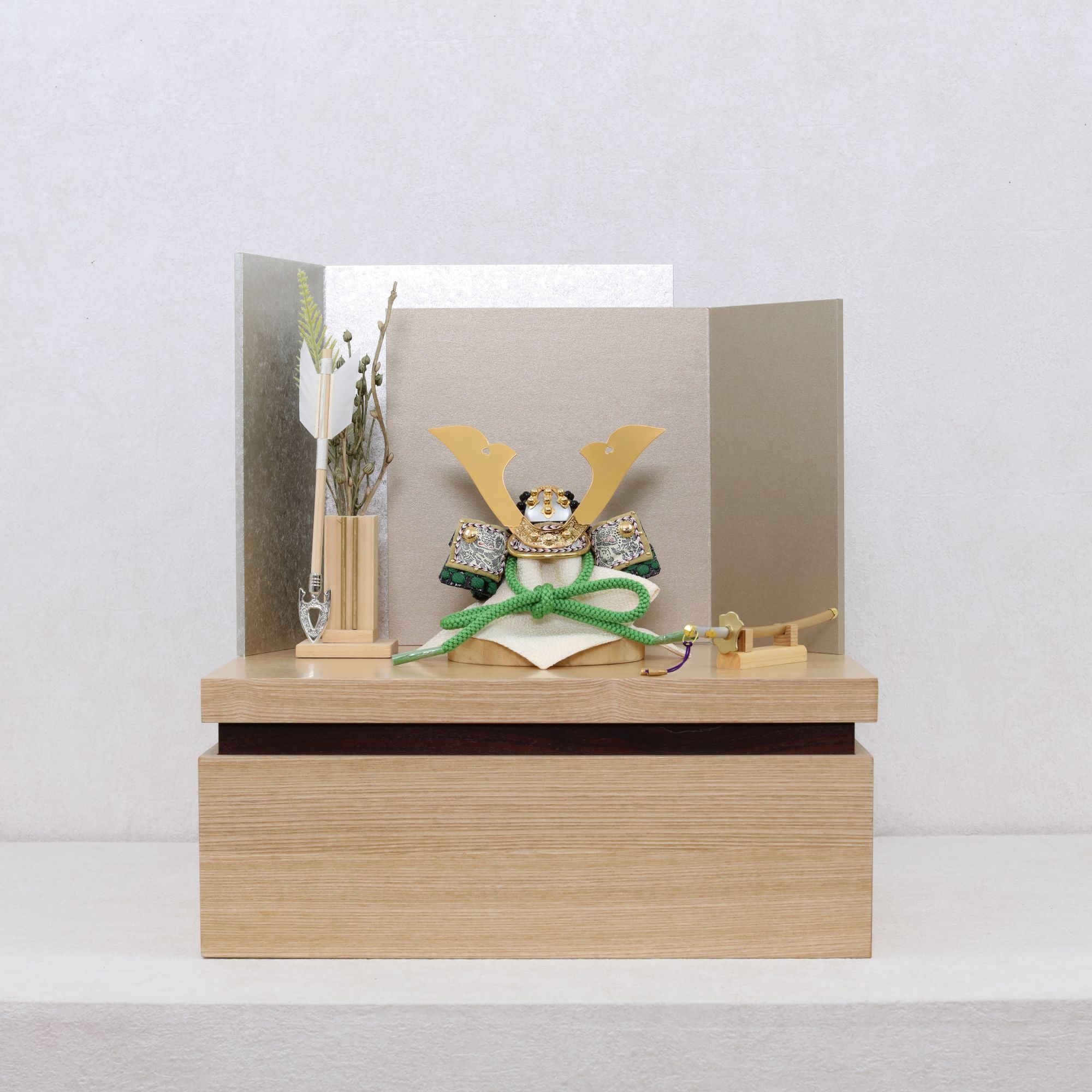 甲冑師「加藤良」作品　陸　riku｜26祈兜　収納飾り