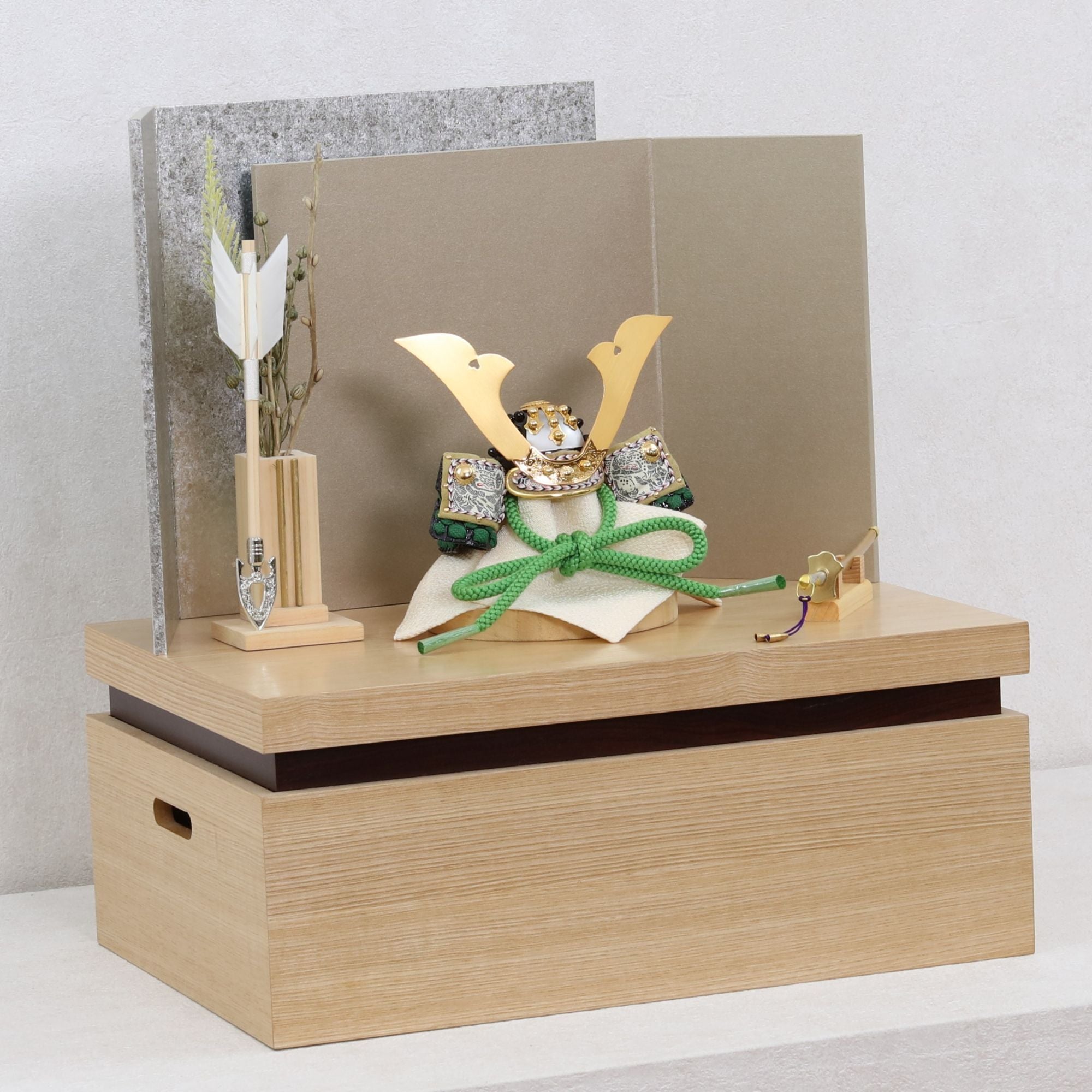 甲冑師「加藤良」作品　陸　riku｜26祈兜　収納飾り