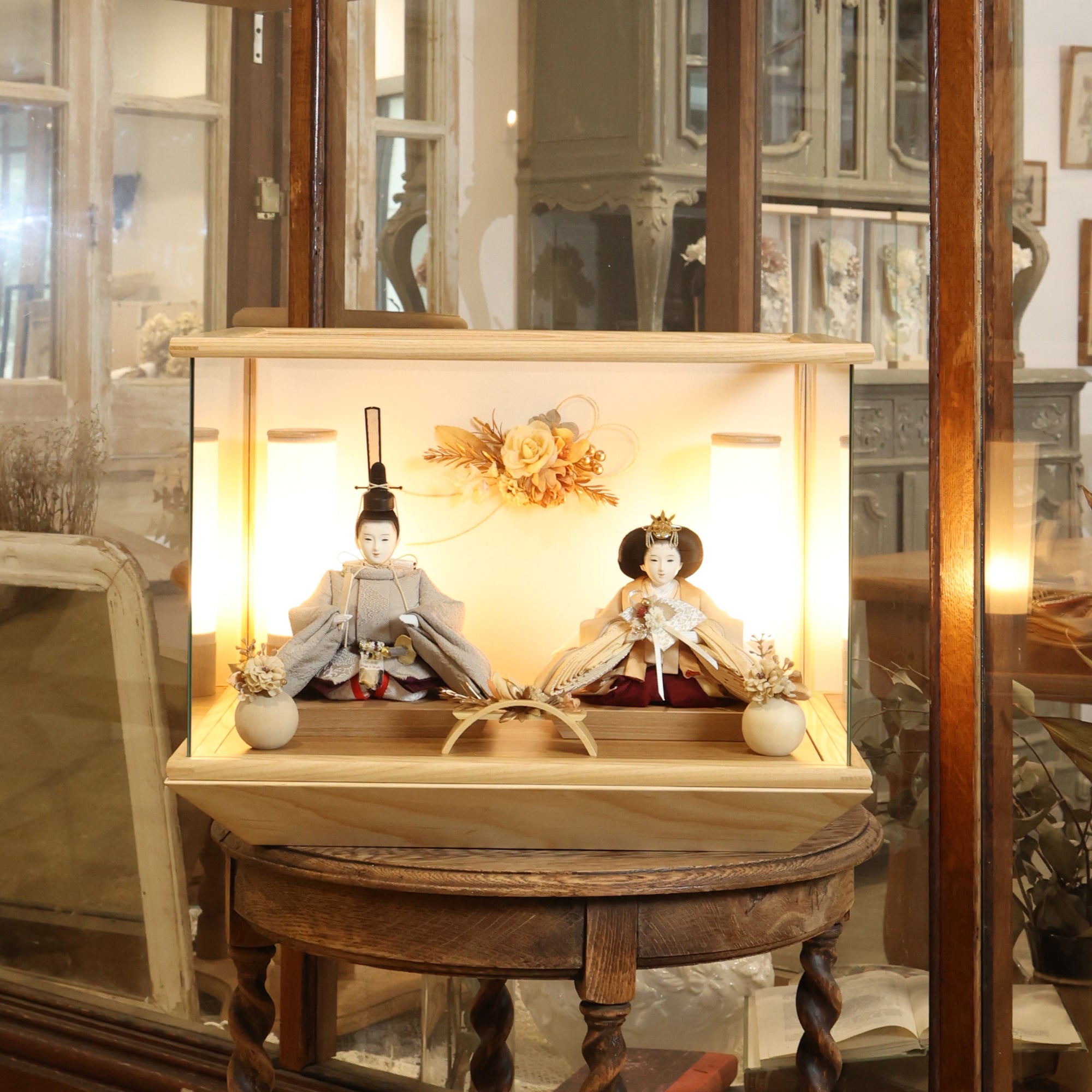 りおな　riona｜26雛人形ケース飾り