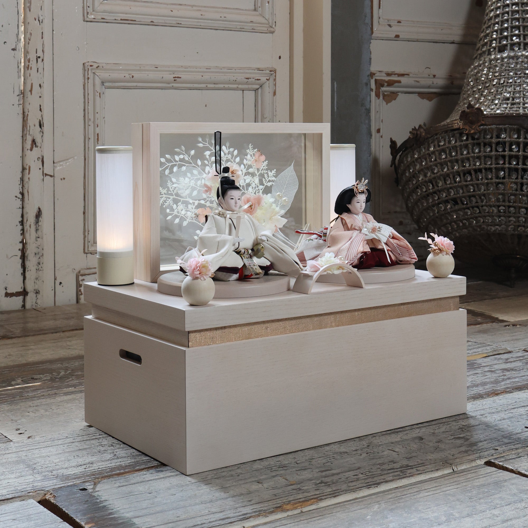 さくら　sakura｜26雛人形収納飾り