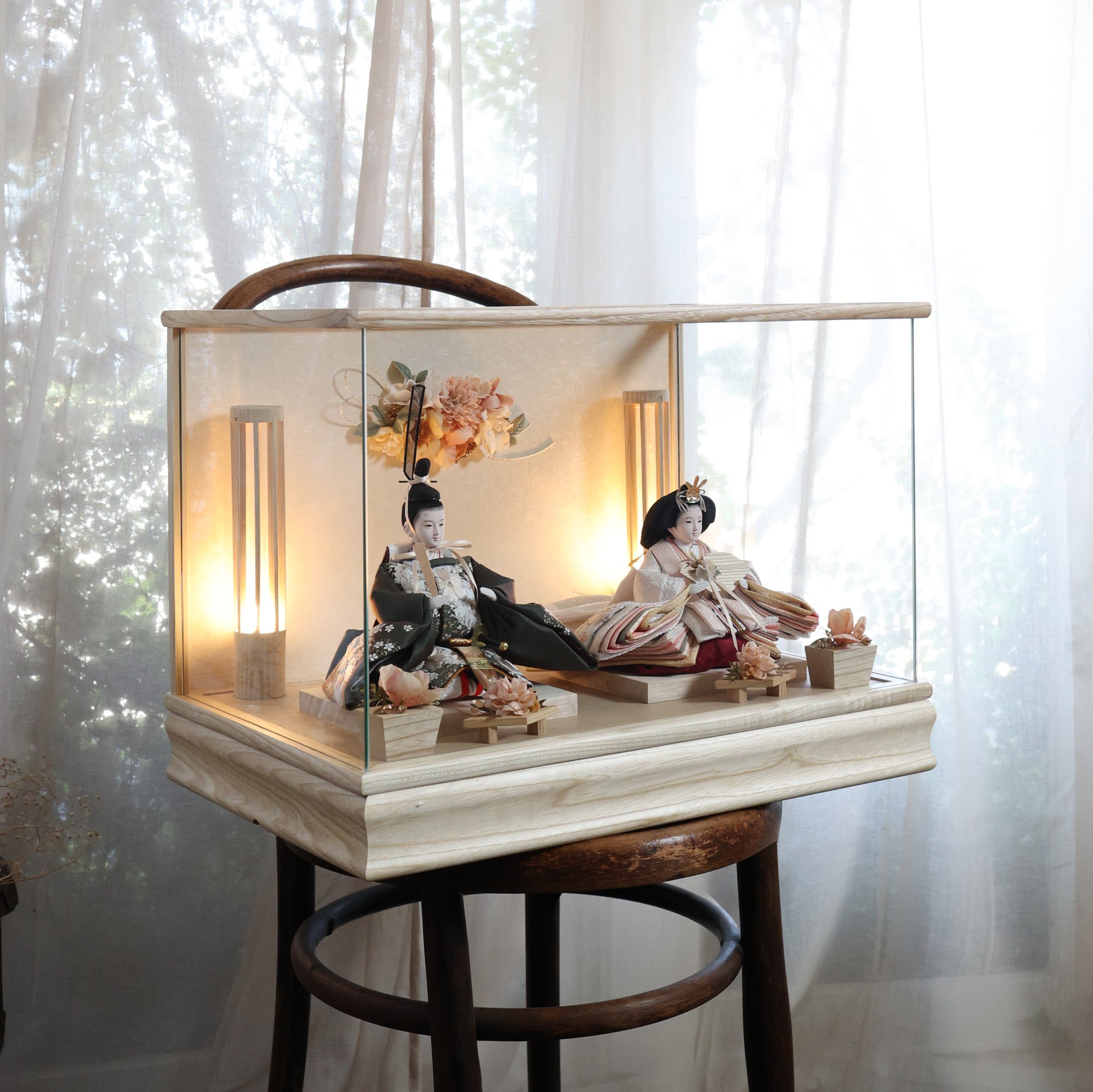 咲和　sana｜26雛人形ケース飾り