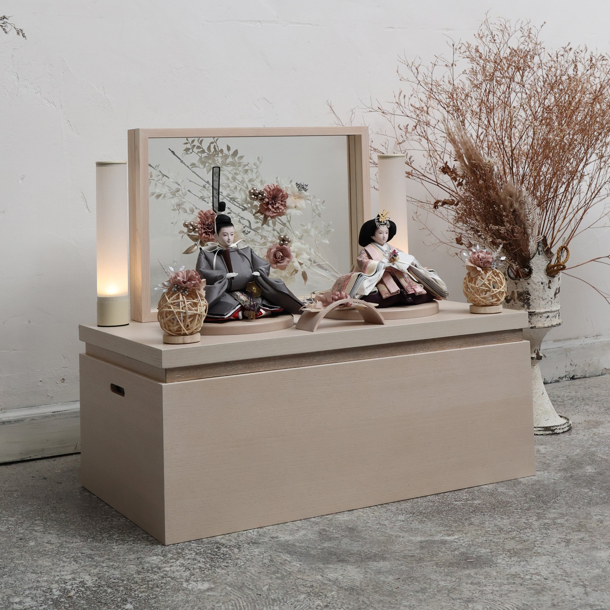 紫音　shion｜26雛人形収納飾り