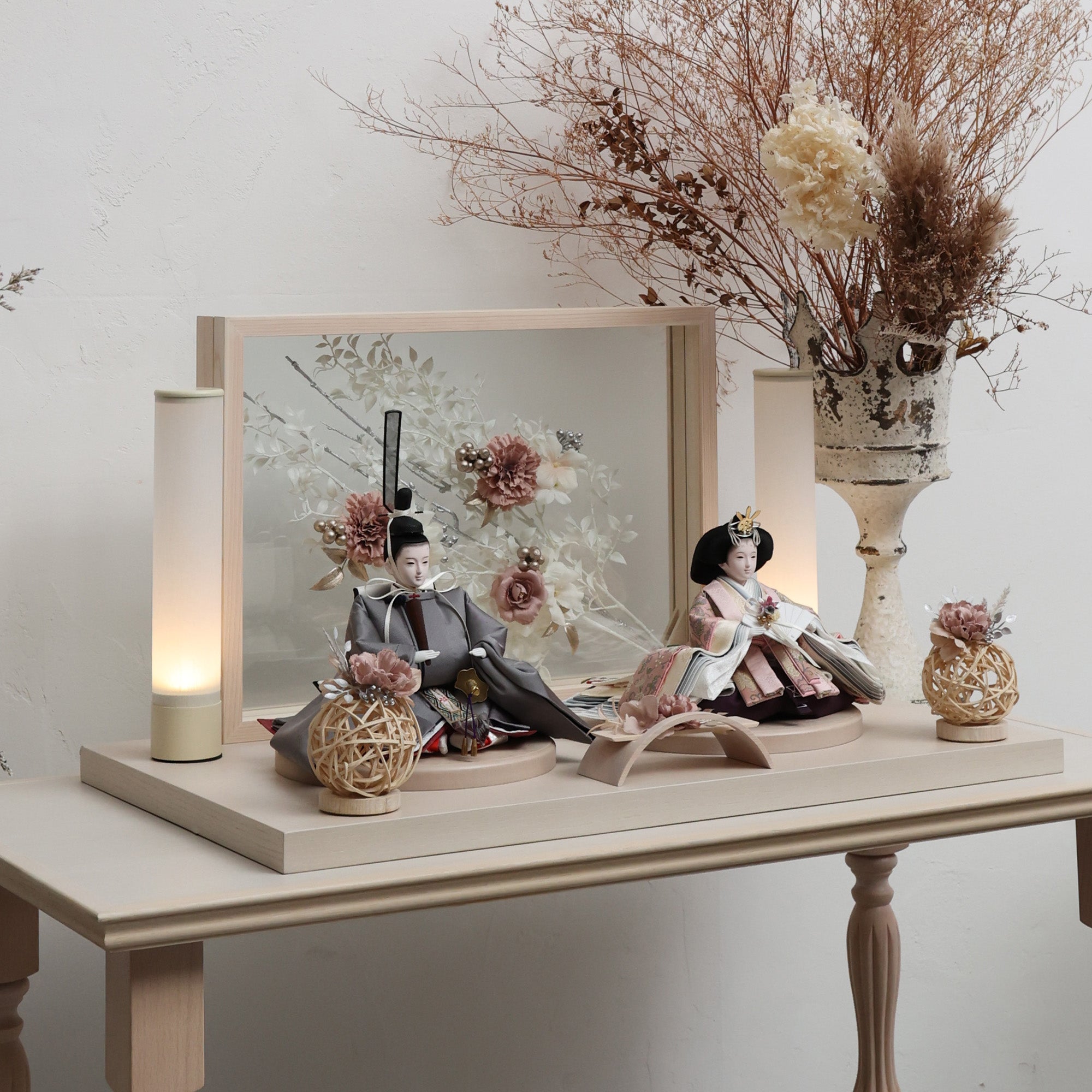 祈ドールの雛人形｜紫音｜収納飾り ｜雛人形（ひなにんぎょう）の祈ドール