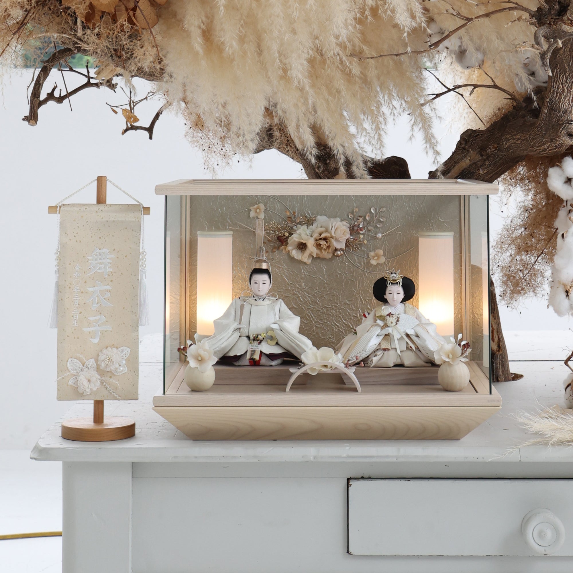 しおり　shiori｜26雛人形ケース飾り