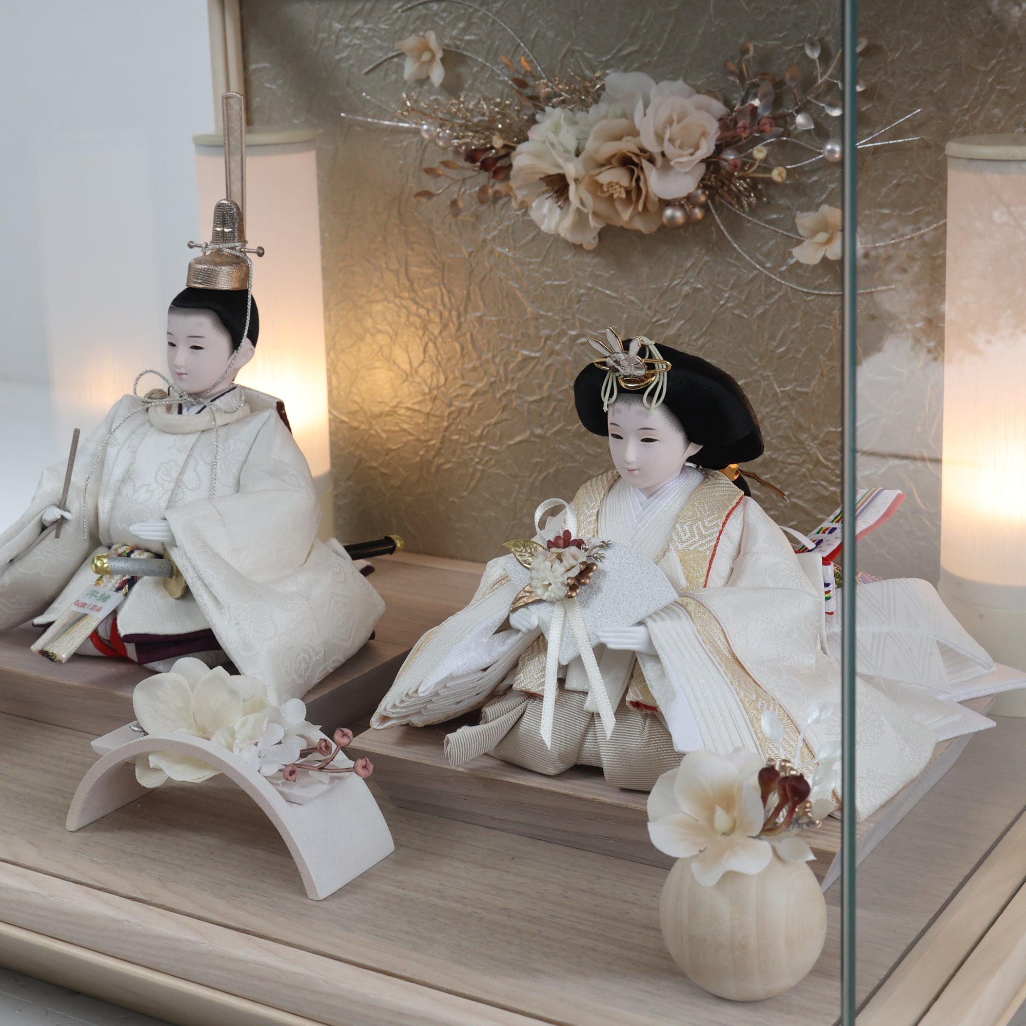 祈ドールの雛人形｜しおり｜ケース飾り ｜雛人形（ひなにんぎょう）の