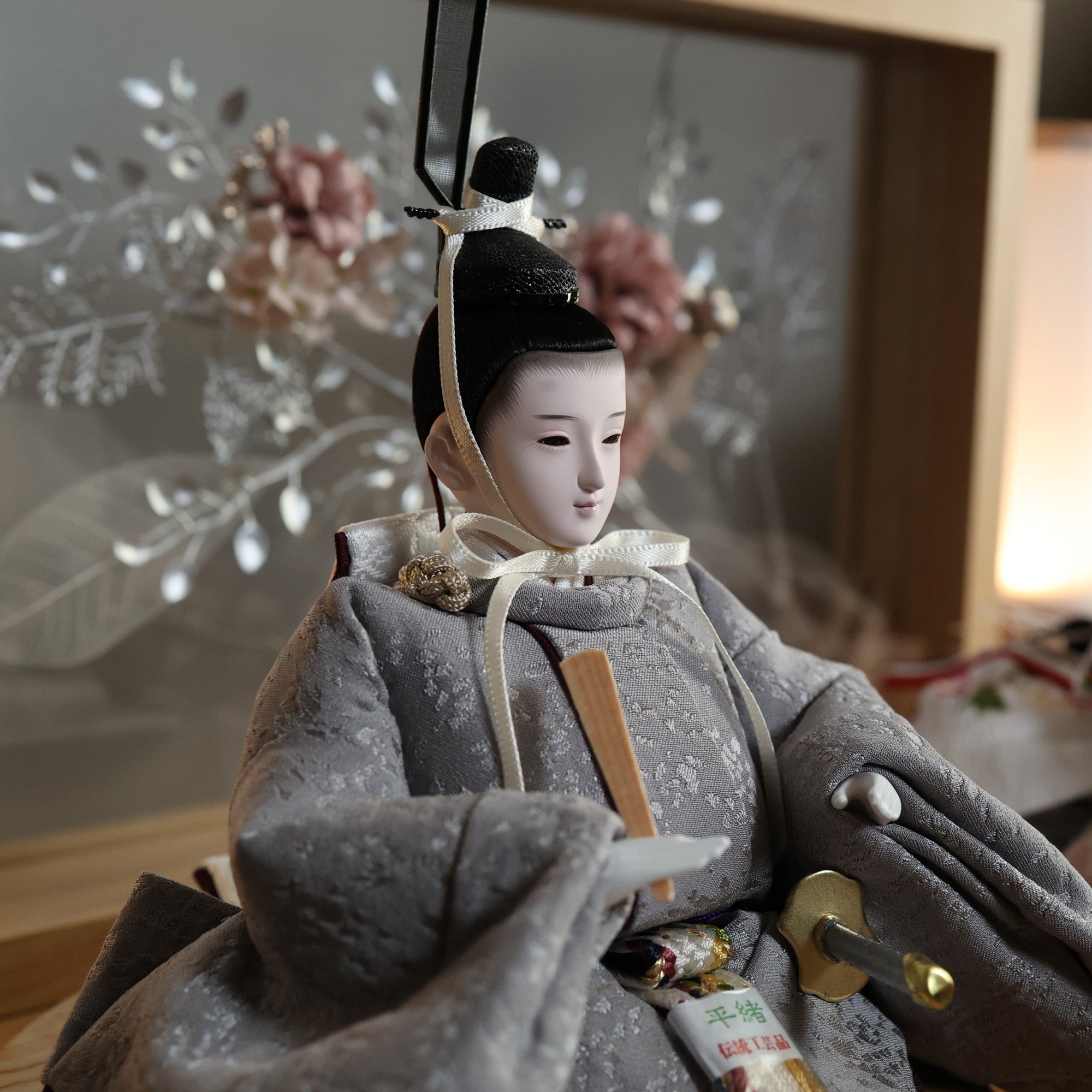 祈ドールの雛人形｜すみれ ｜収納飾り ｜雛人形（ひなにんぎょう）の祈