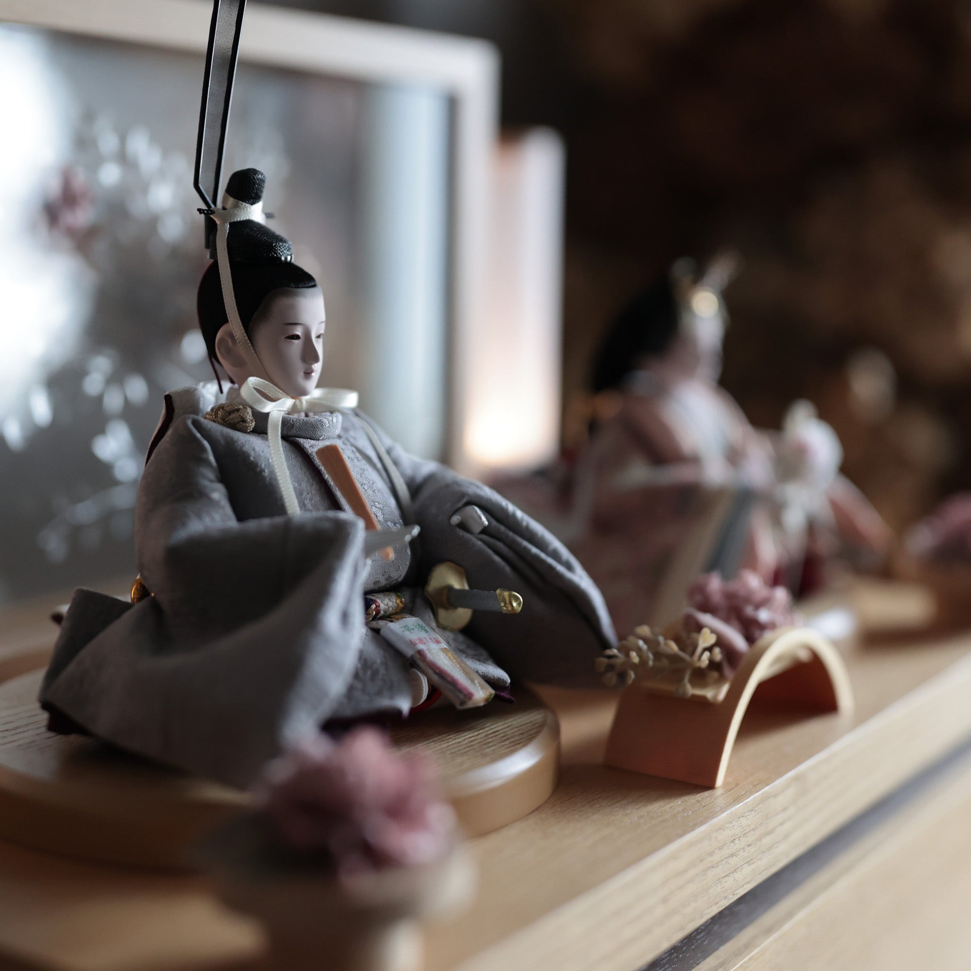 祈ドールの雛人形｜すみれ ｜収納飾り ｜雛人形（ひなにんぎょう）の祈
