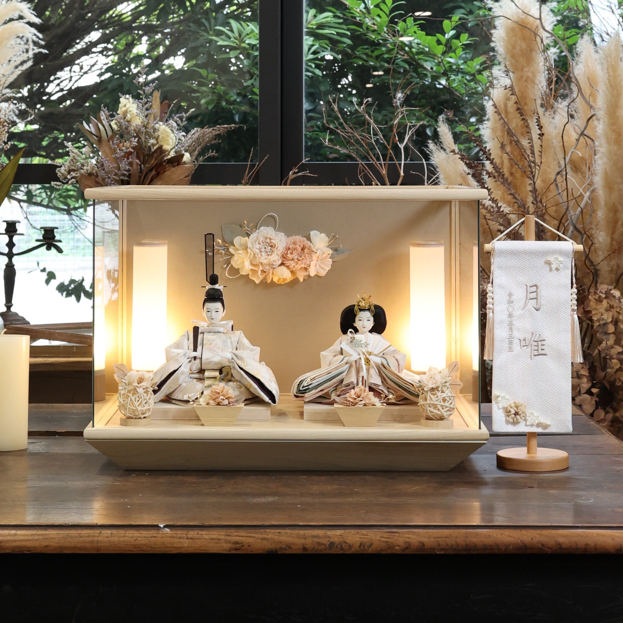 紗　suzu｜26雛人形ケース飾り