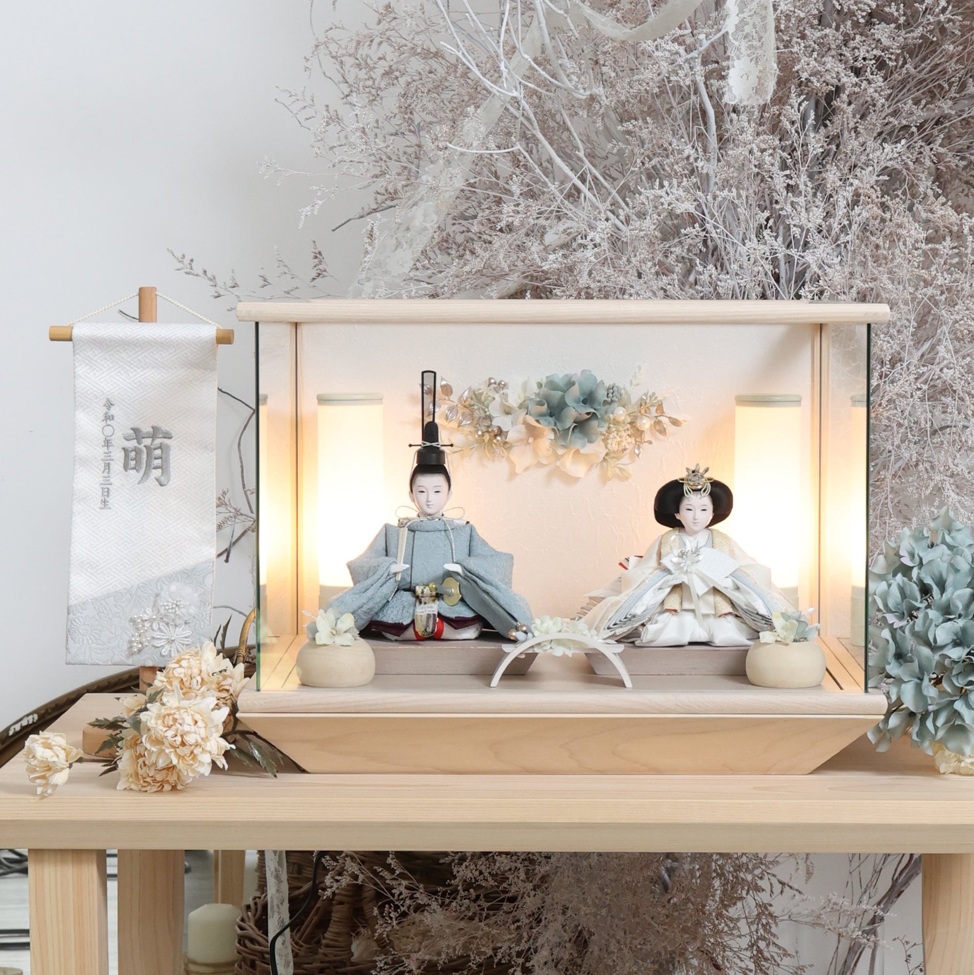 すずか　suzuka｜26雛人形ケース飾り