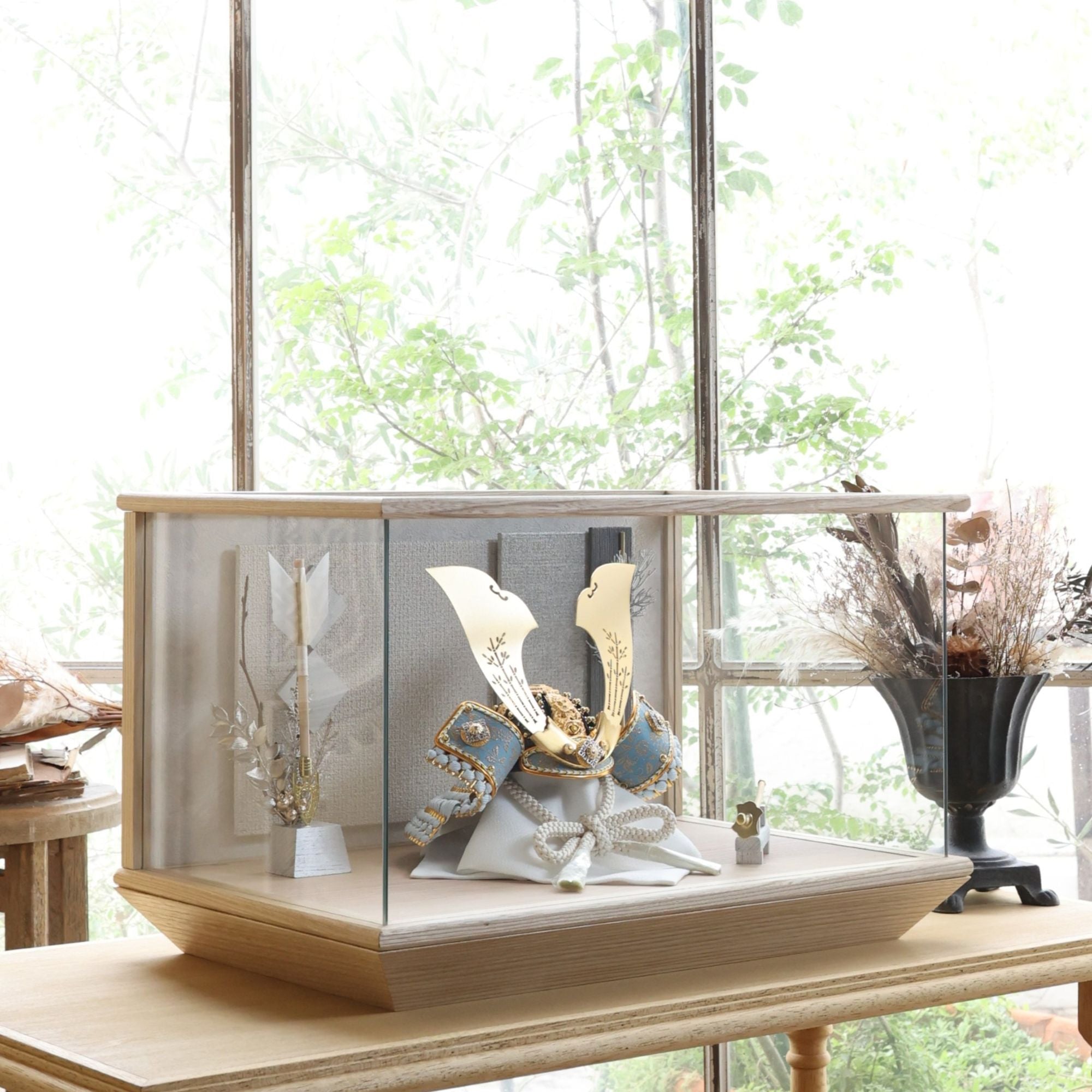 甲冑師「翠鳳」作品　翔　syou｜26祈兜　ケース飾り