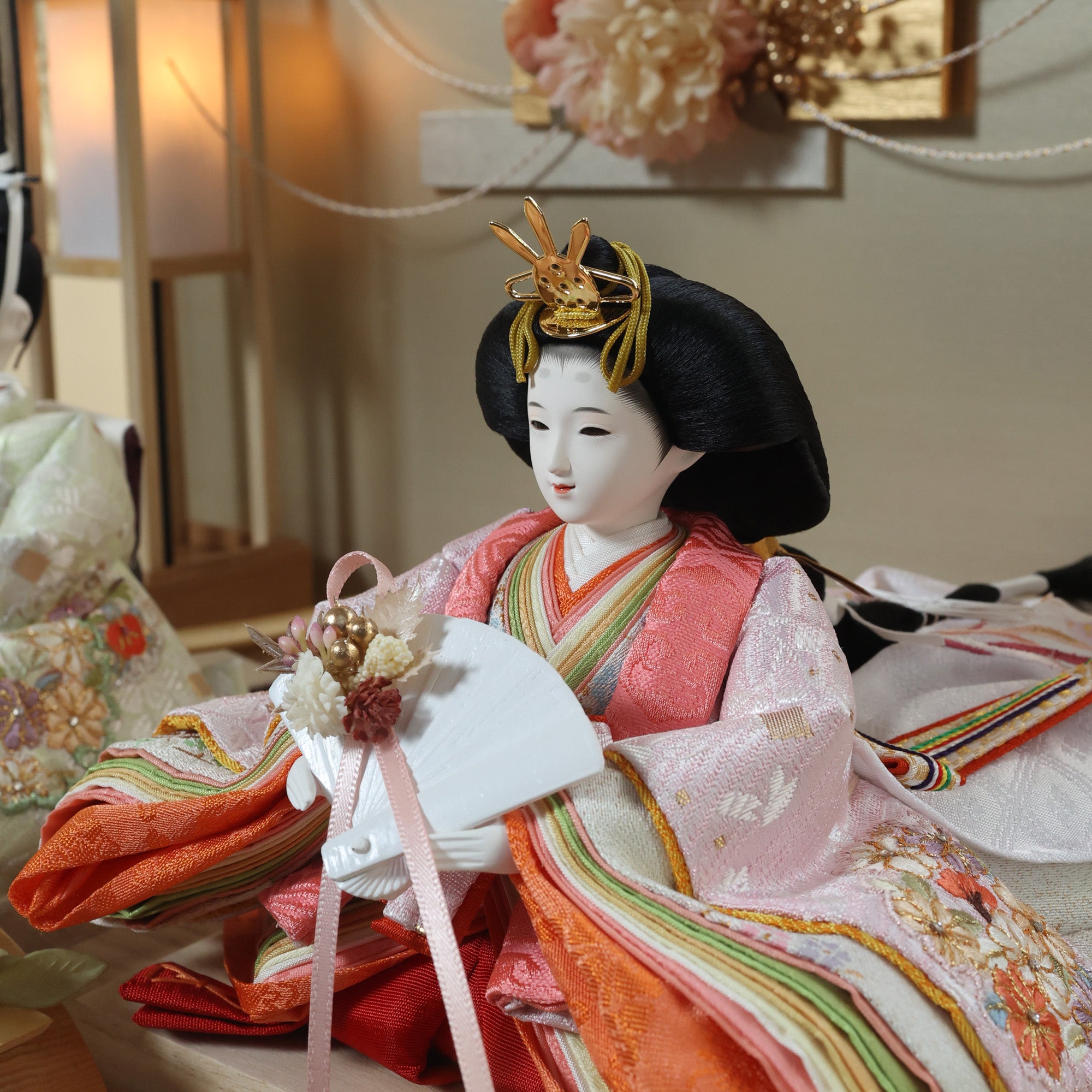祈ドールの雛人形｜巴｜ケース飾り ｜雛人形（ひなにんぎょう）の祈ドール