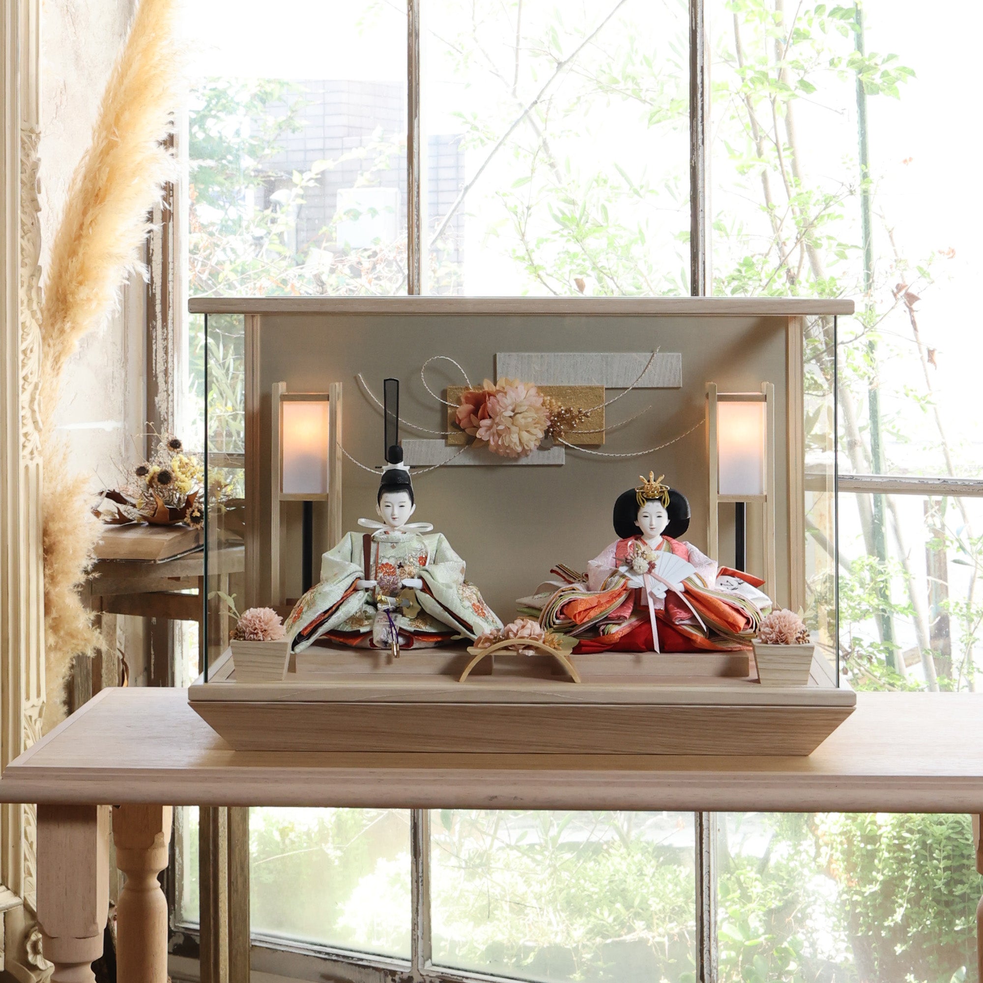 祈ドールの雛人形｜巴｜ケース飾り ｜雛人形（ひなにんぎょう）の祈ドール