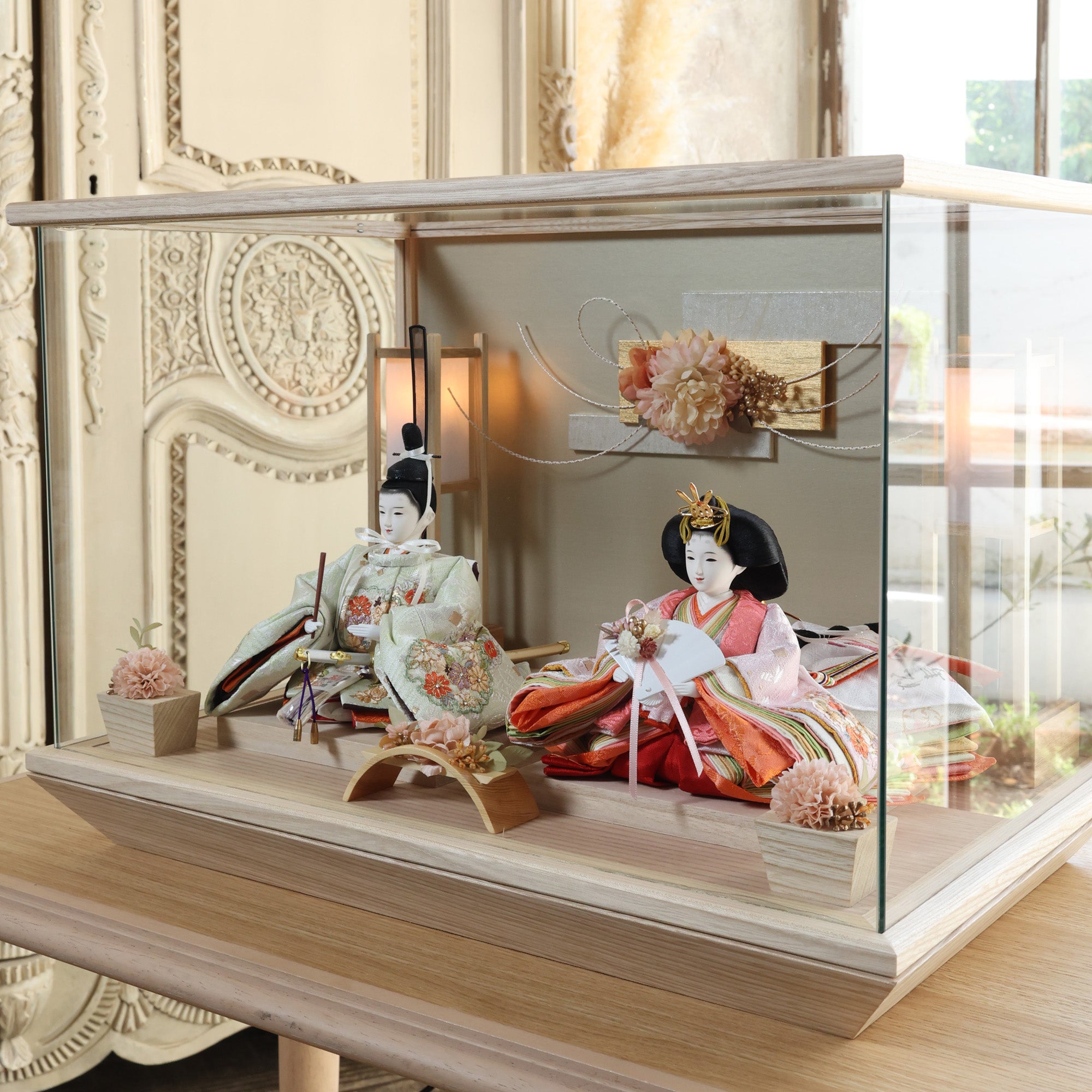 祈ドールの雛人形｜巴｜ケース飾り ｜雛人形（ひなにんぎょう）の祈ドール