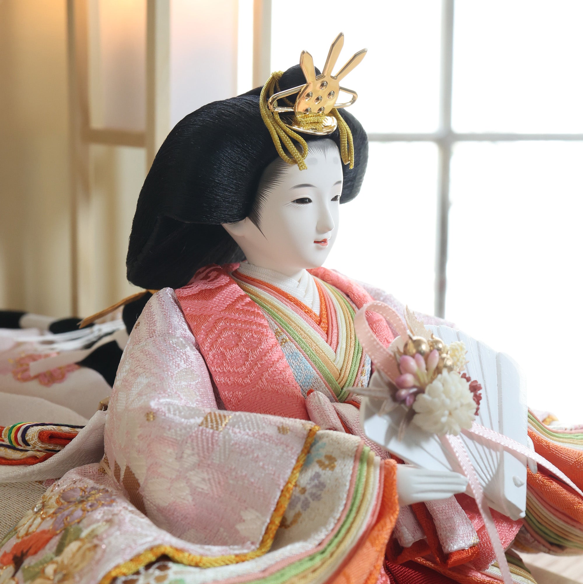 祈ドールの雛人形｜巴｜ケース飾り ｜雛人形（ひなにんぎょう）の祈ドール