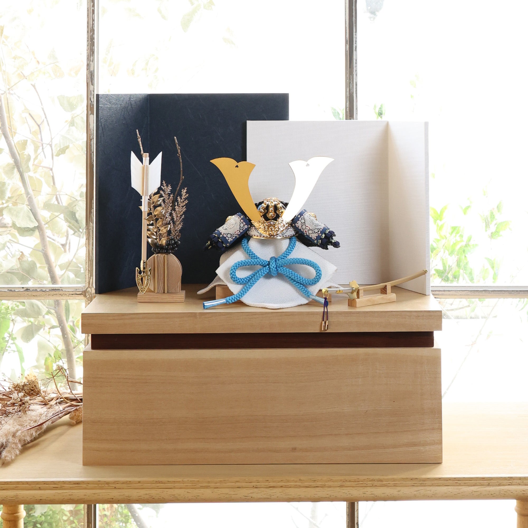 甲冑師「加藤良」作品　悠　yuu｜26祈兜　収納飾り