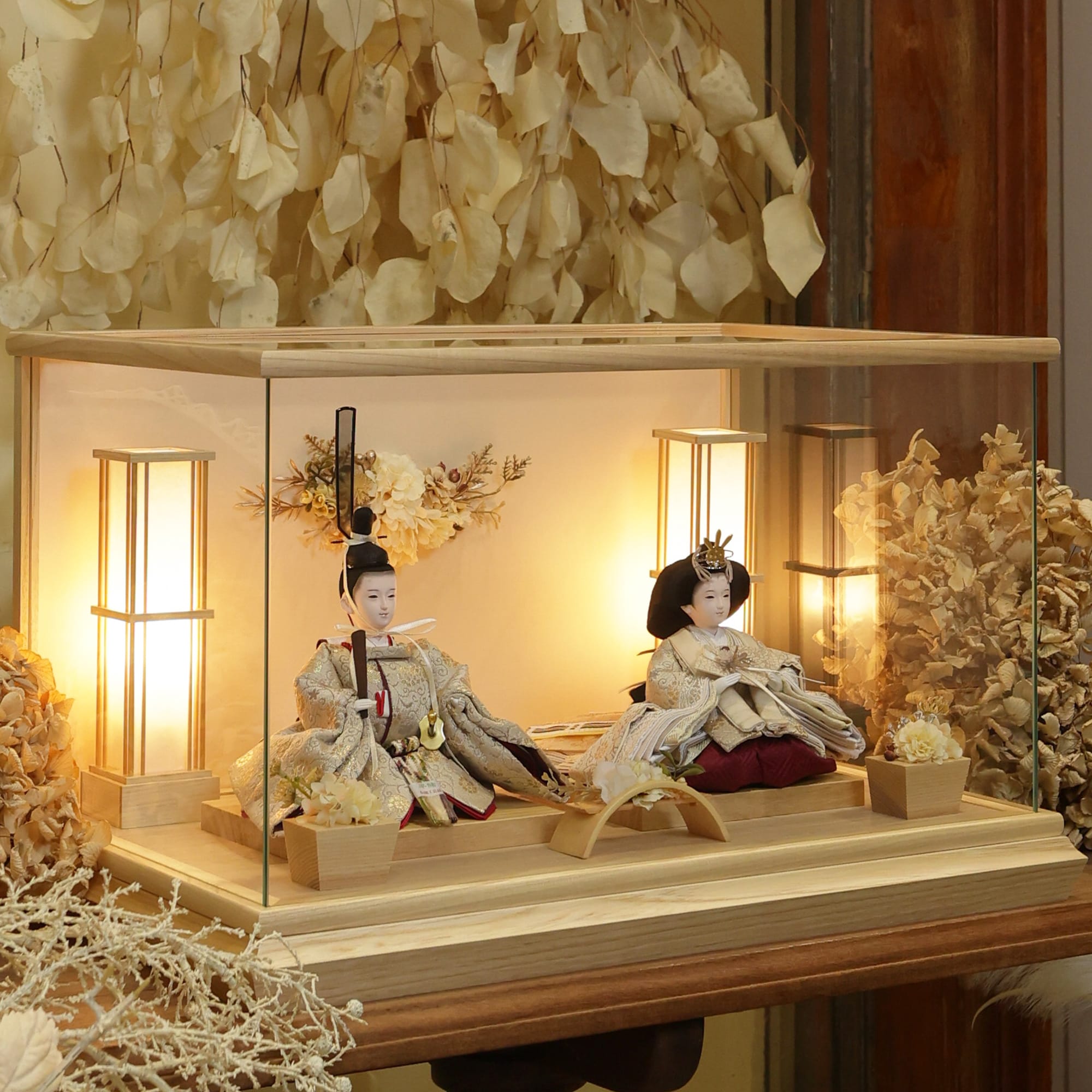 祈ドールの雛人形｜結愛｜ケース飾り ｜雛人形（ひなにんぎょう）の祈