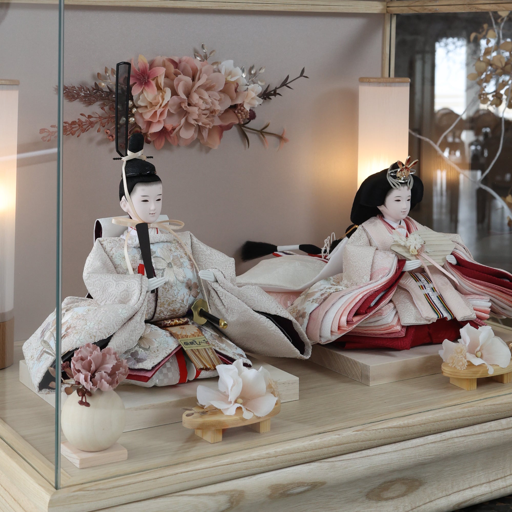 祈ドールの雛人形｜夢｜ケース飾り ｜雛人形（ひなにんぎょう）の祈ドール