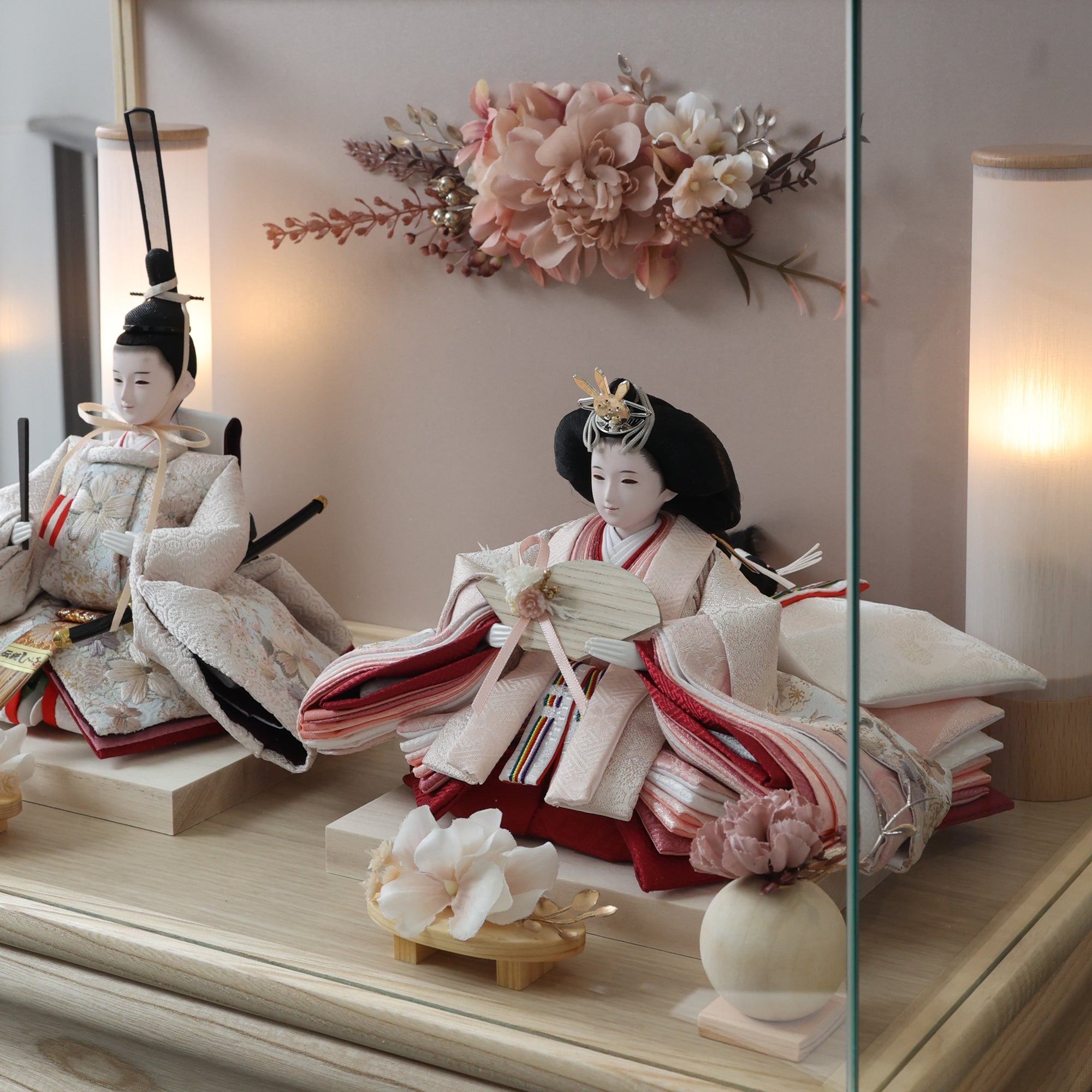 祈ドールの雛人形｜夢｜ケース飾り ｜雛人形（ひなにんぎょう）の祈ドール