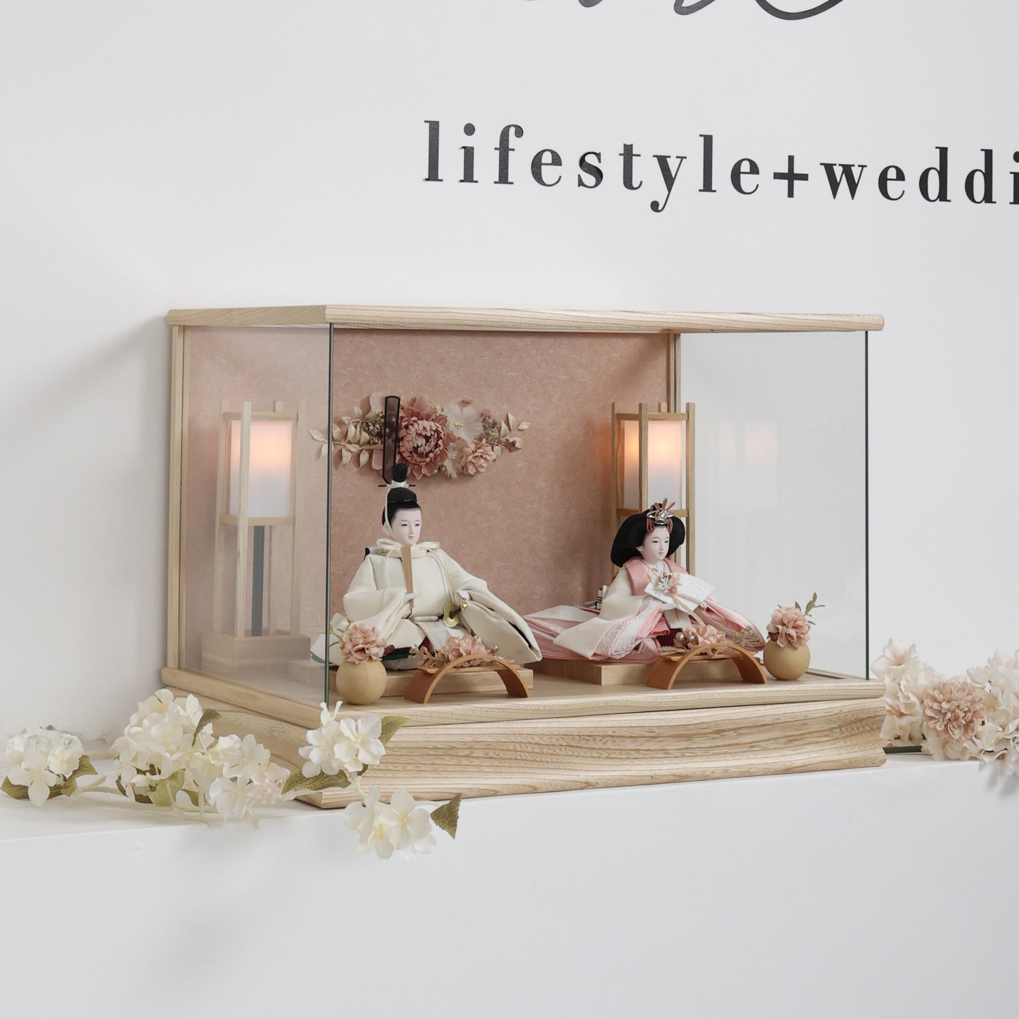 優　yuu｜26雛人形ケース飾り