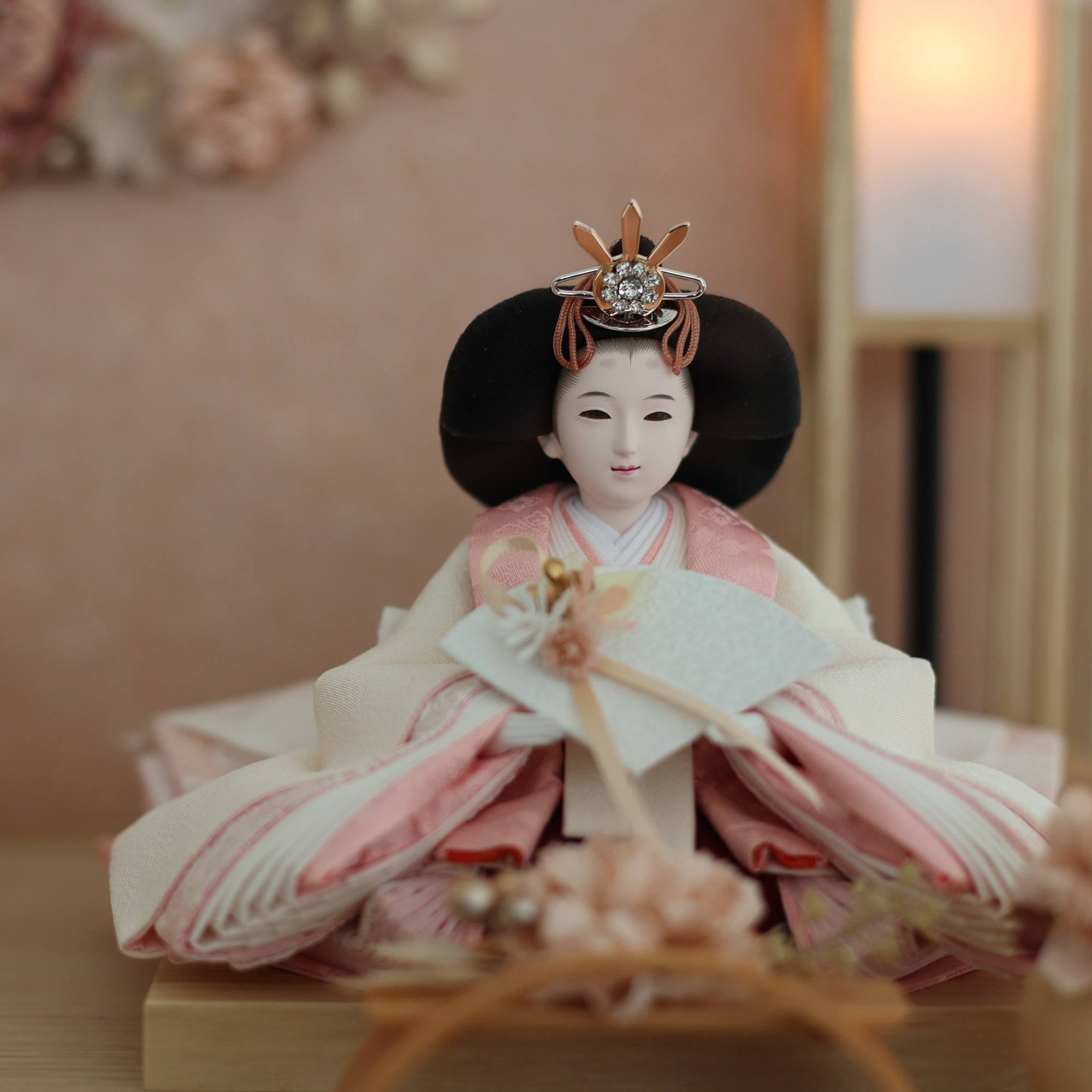 祈ドールの雛人形｜優｜ケース飾り ｜雛人形（ひなにんぎょう）の祈ドール
