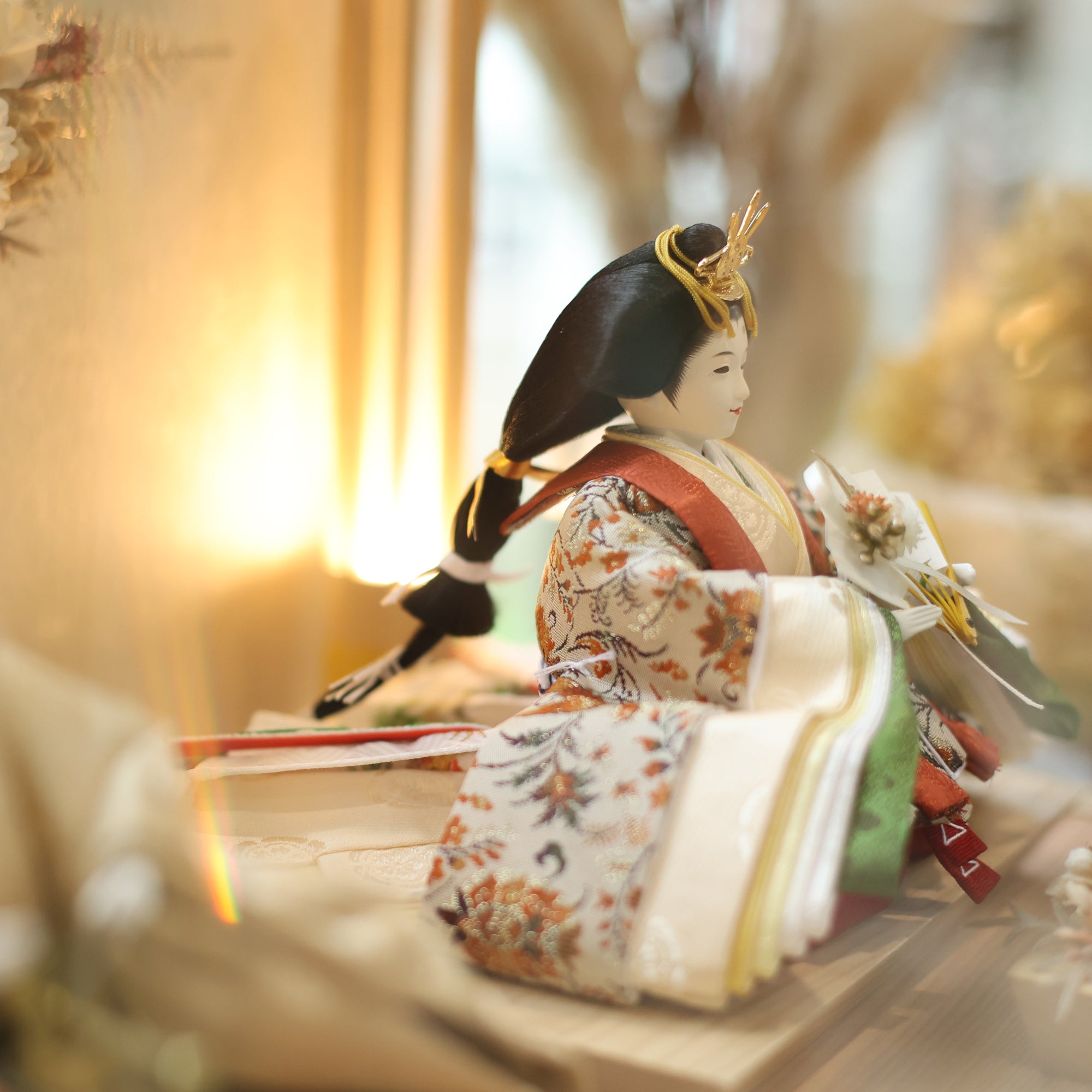 祈ドールの雛人形｜優愛 想｜ケース飾り ｜雛人形（ひなにんぎょう）の