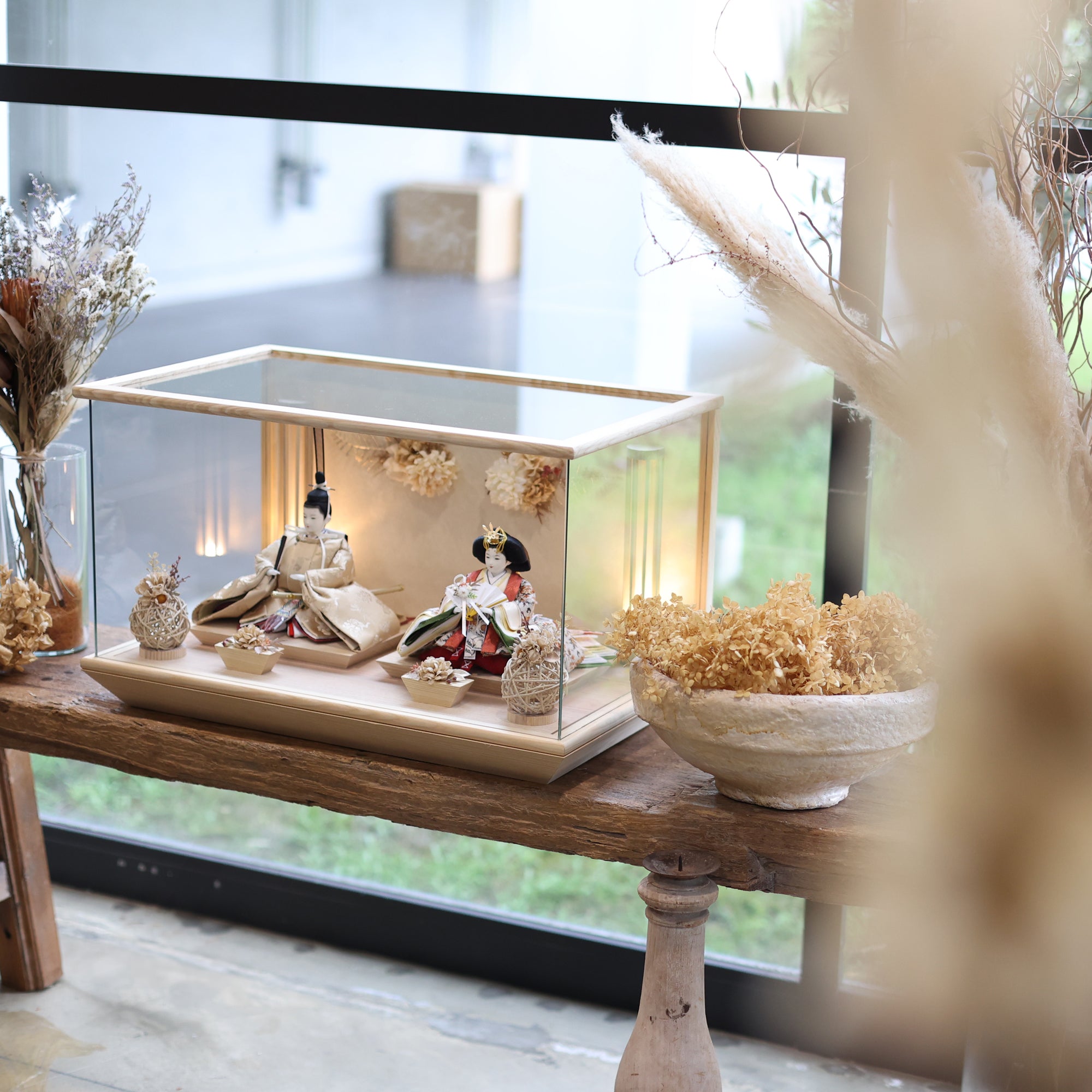 祈ドールの雛人形｜優愛 想｜ケース飾り ｜雛人形（ひなにんぎょう）の