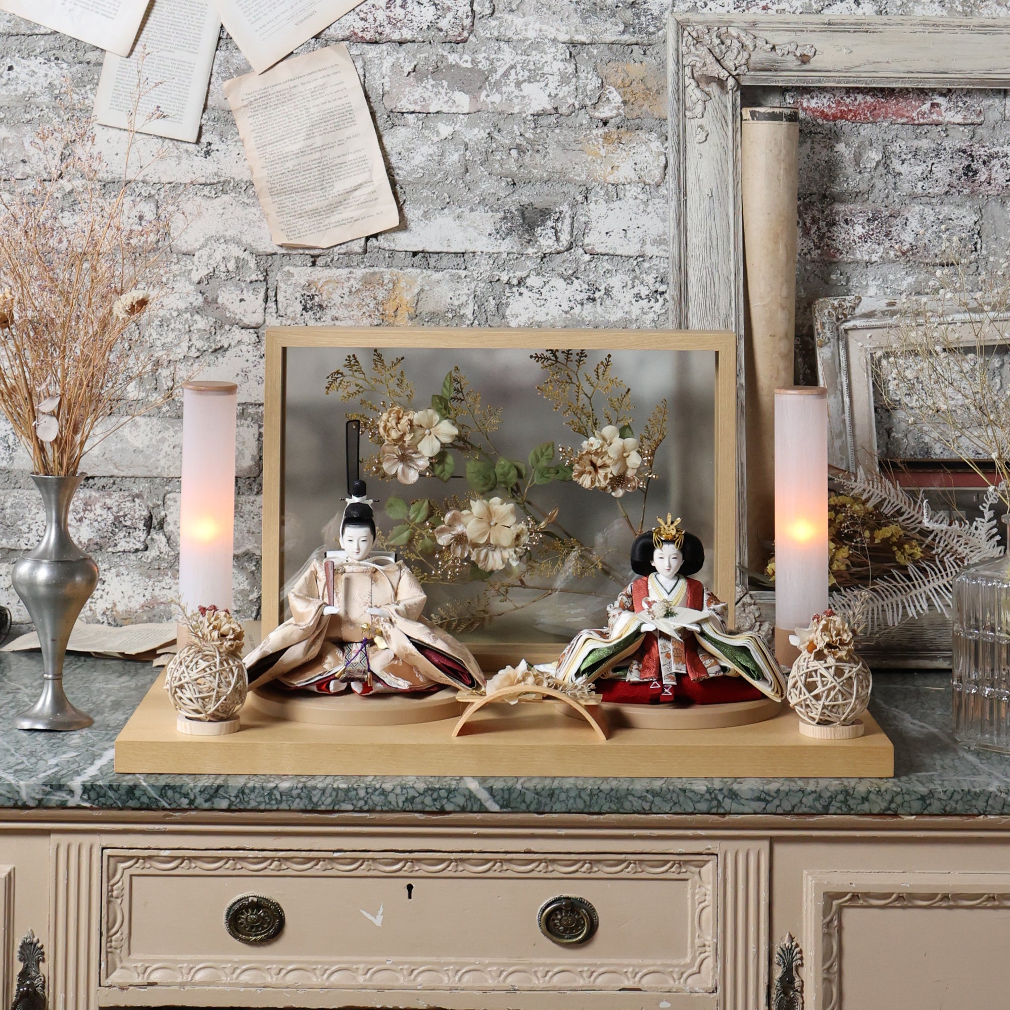 祈ドールの雛人形｜優愛｜収納飾り ｜雛人形（ひなにんぎょう）の祈ドール