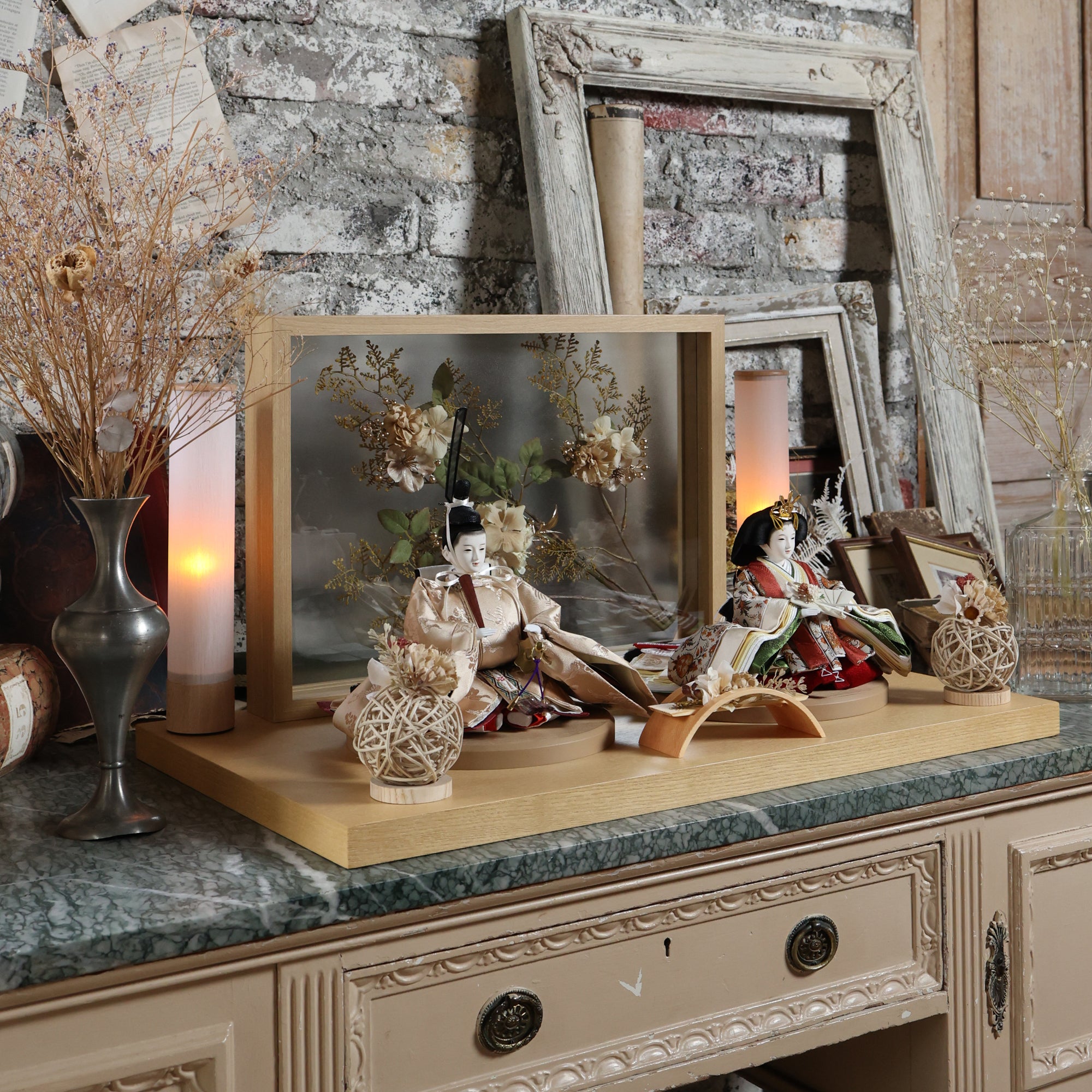 祈ドールの雛人形｜優愛｜収納飾り ｜雛人形（ひなにんぎょう）の祈ドール