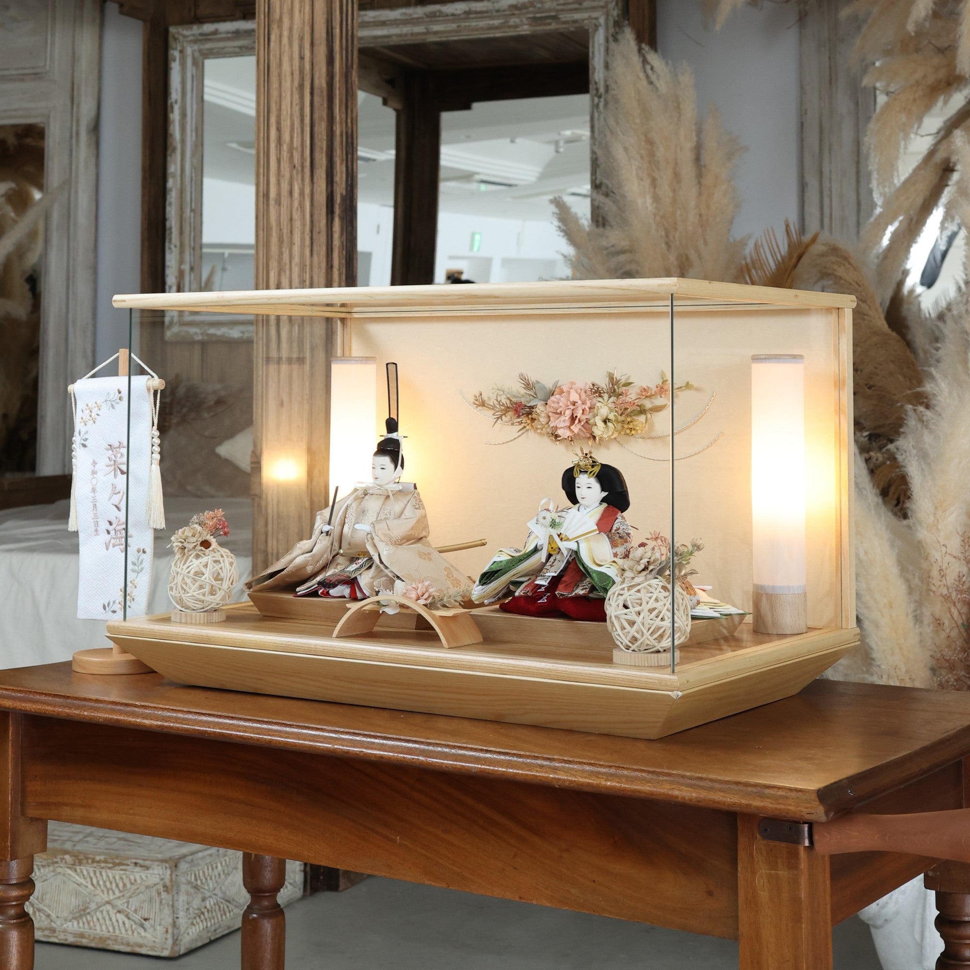 祈ドールの雛人形｜優愛 願｜ケース飾り