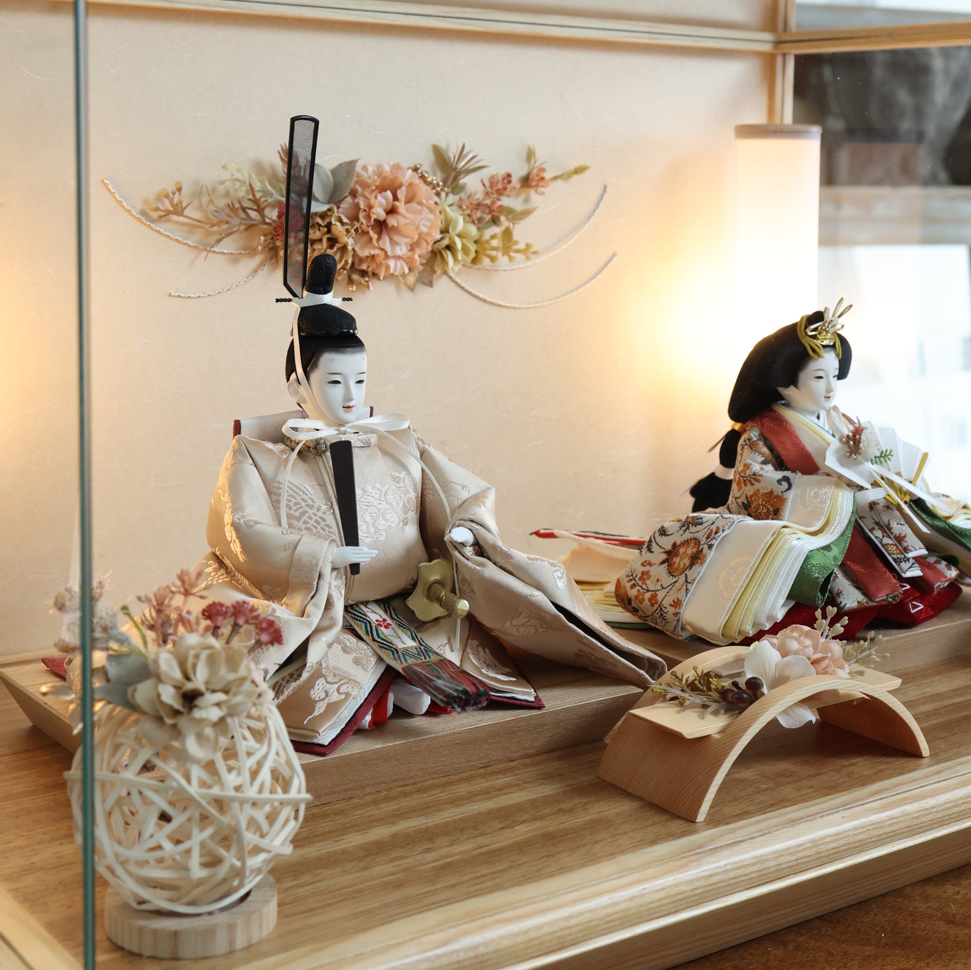 祈ドールの雛人形｜優愛 願｜ケース飾り ｜雛人形（ひなにんぎょう）の