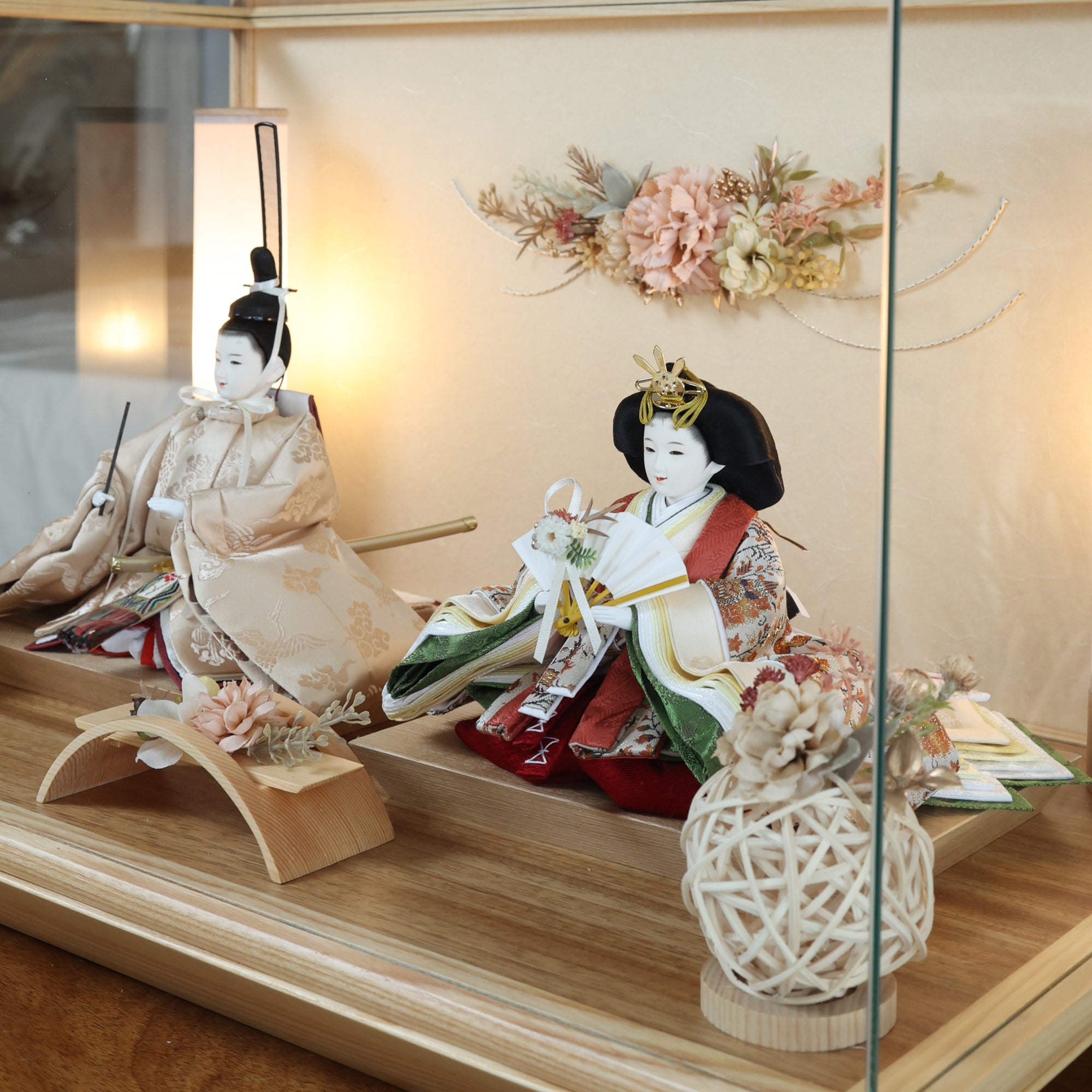 祈ドールの雛人形｜優愛 願｜ケース飾り