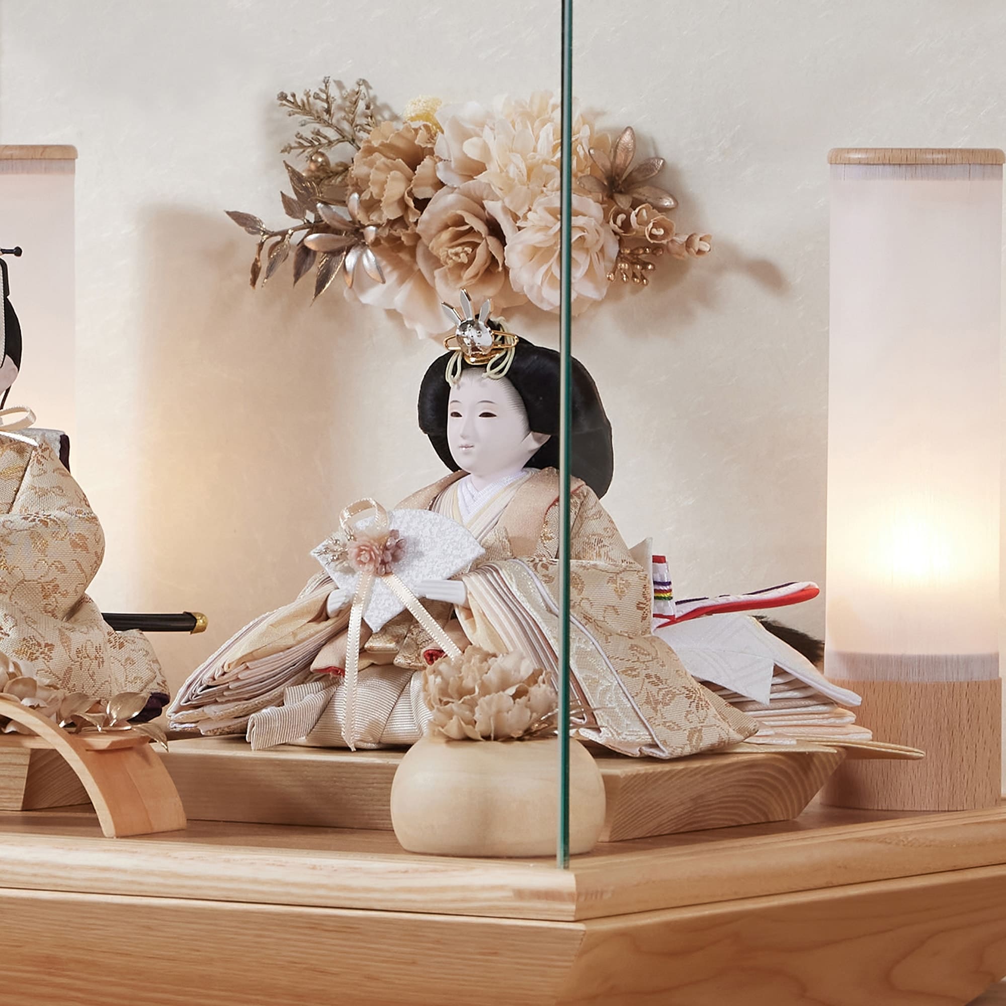 祈ドールの雛人形｜ゆうか 願｜ケース飾り ｜雛人形（ひなにんぎょう