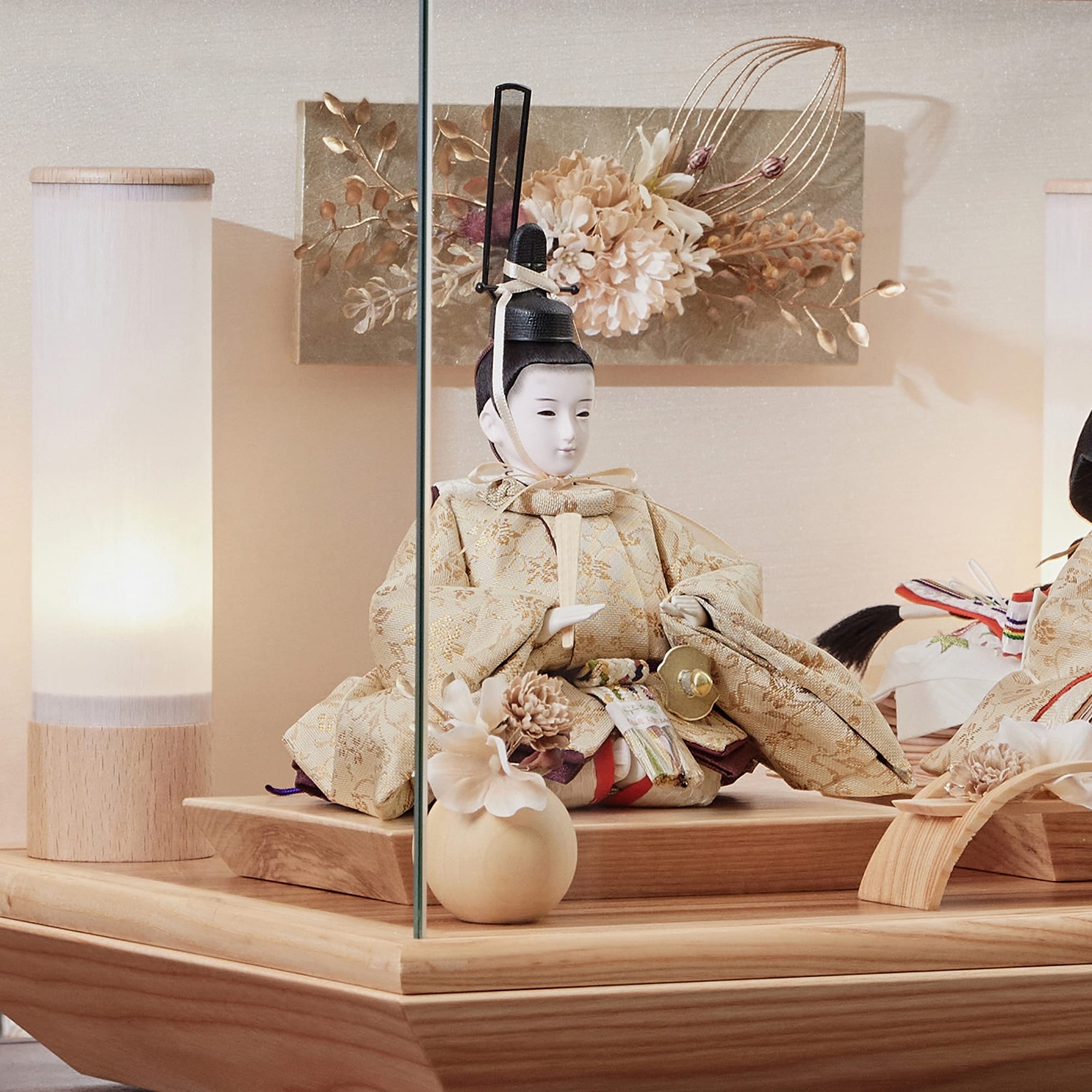 祈ドールの雛人形｜ゆうか 想｜ケース飾り