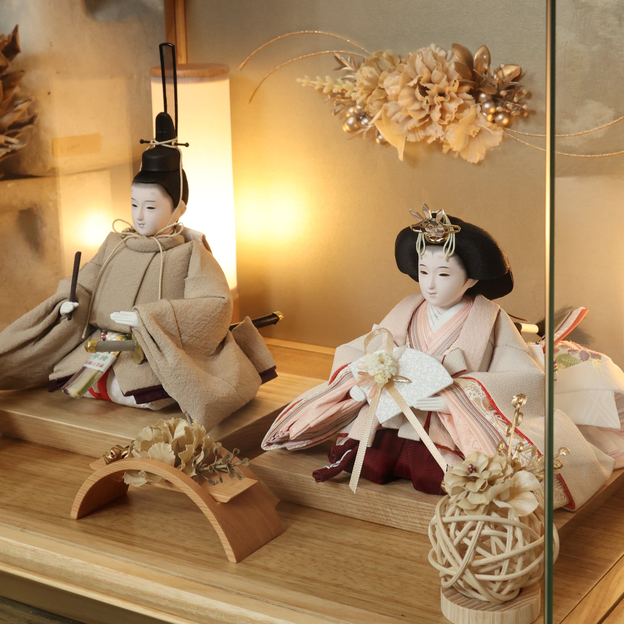 祈ドールの雛人形｜ゆうり｜ケース飾り