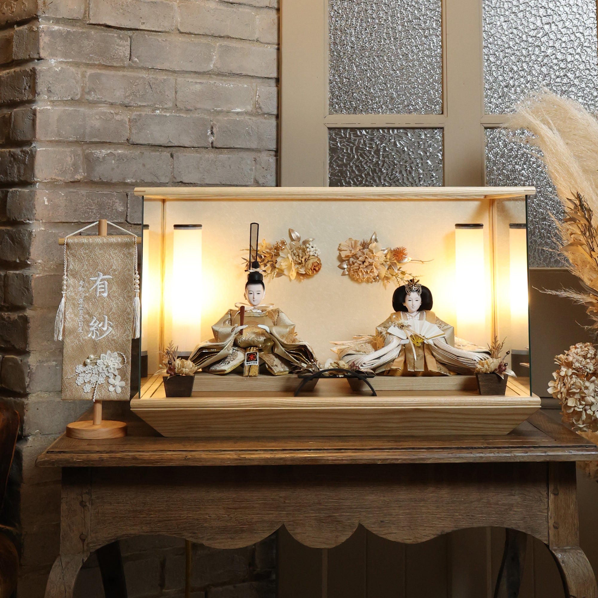 柚希　yuzuki｜26雛人形ケース飾り