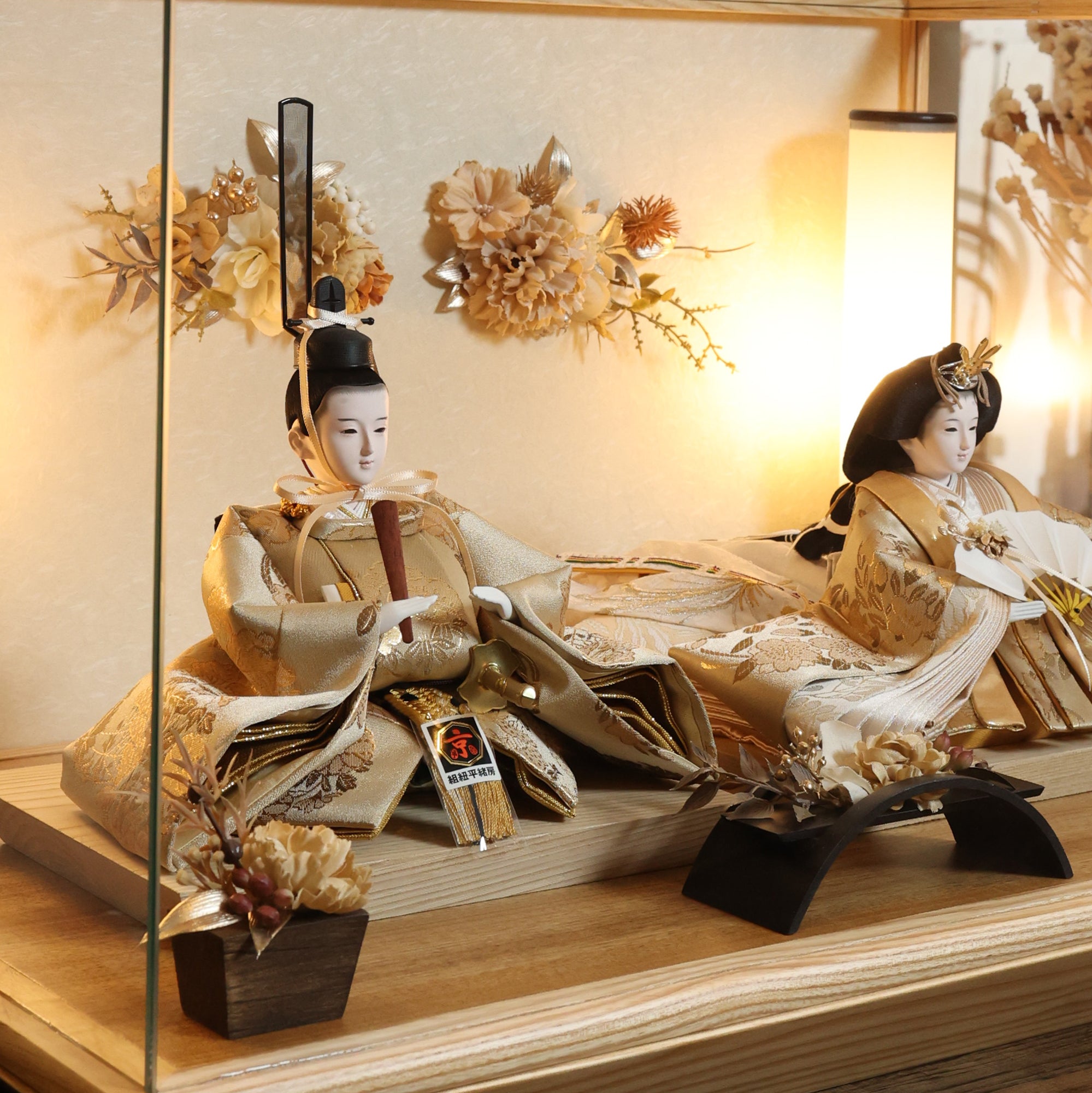 祈ドールの雛人形｜柚希｜ケース飾り ｜雛人形（ひなにんぎょう）の祈