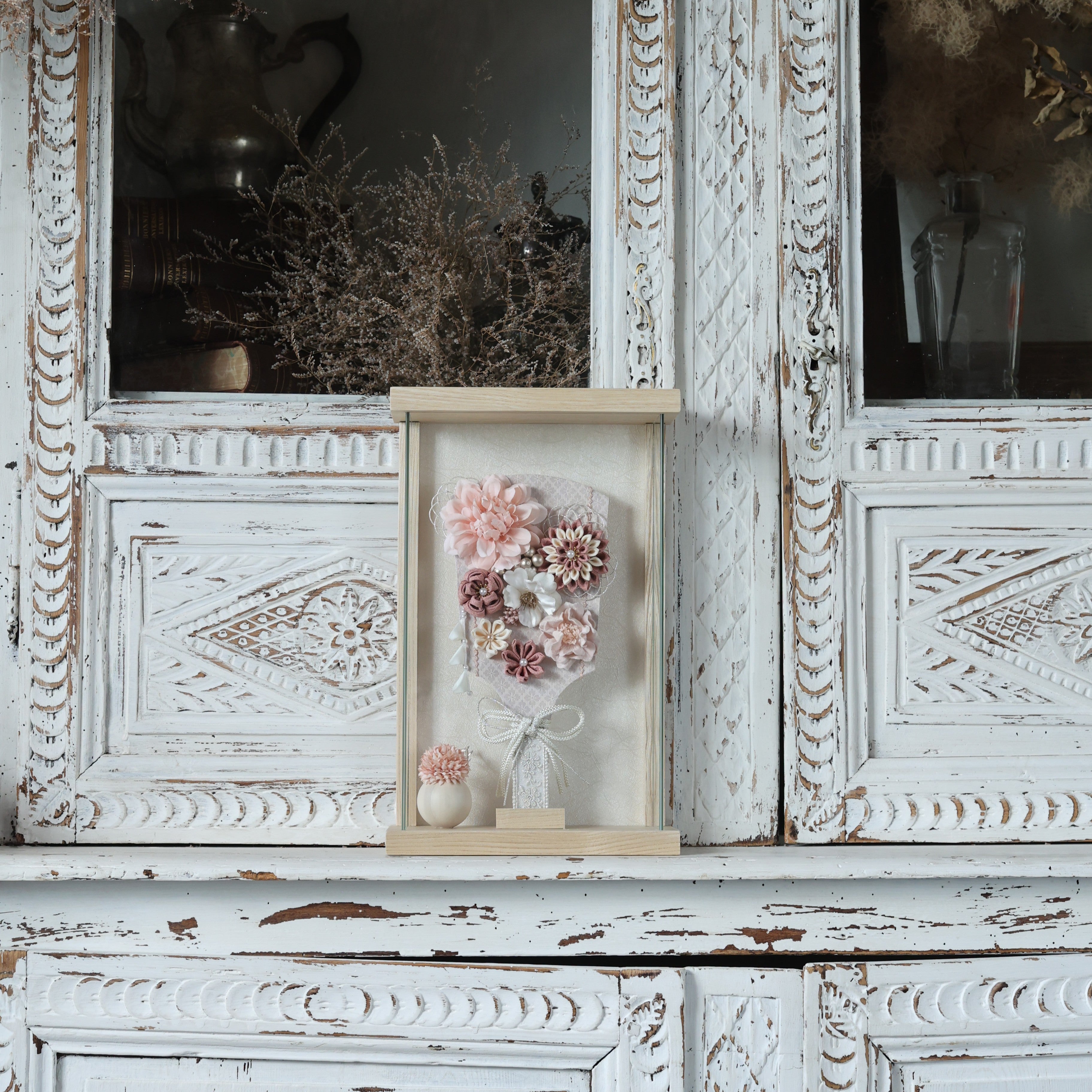 émilie エミリア ホワイトチュール｜26正月飾り　羽子板