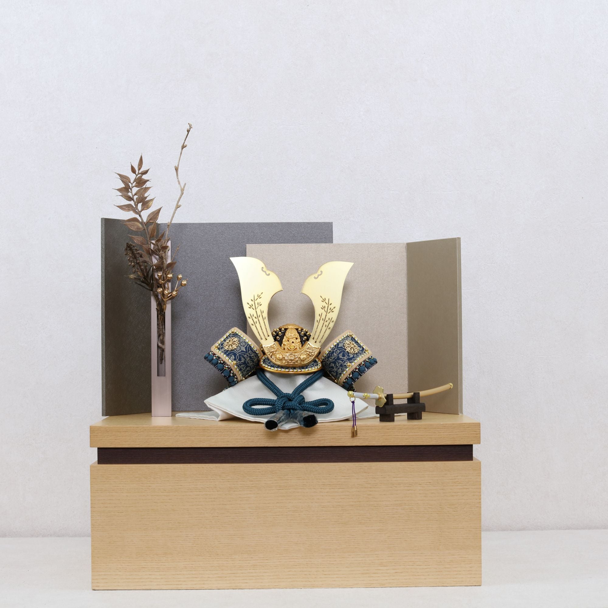 甲冑師「翠鳳」作品　永遠　towa｜26祈兜　収納飾り