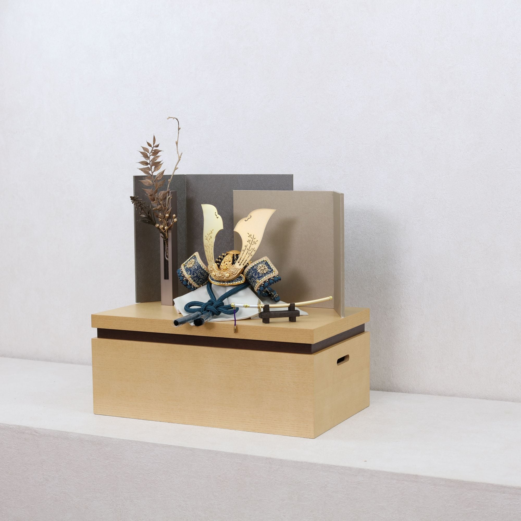 甲冑師「翠鳳」作品　永遠　towa｜26祈兜　収納飾り